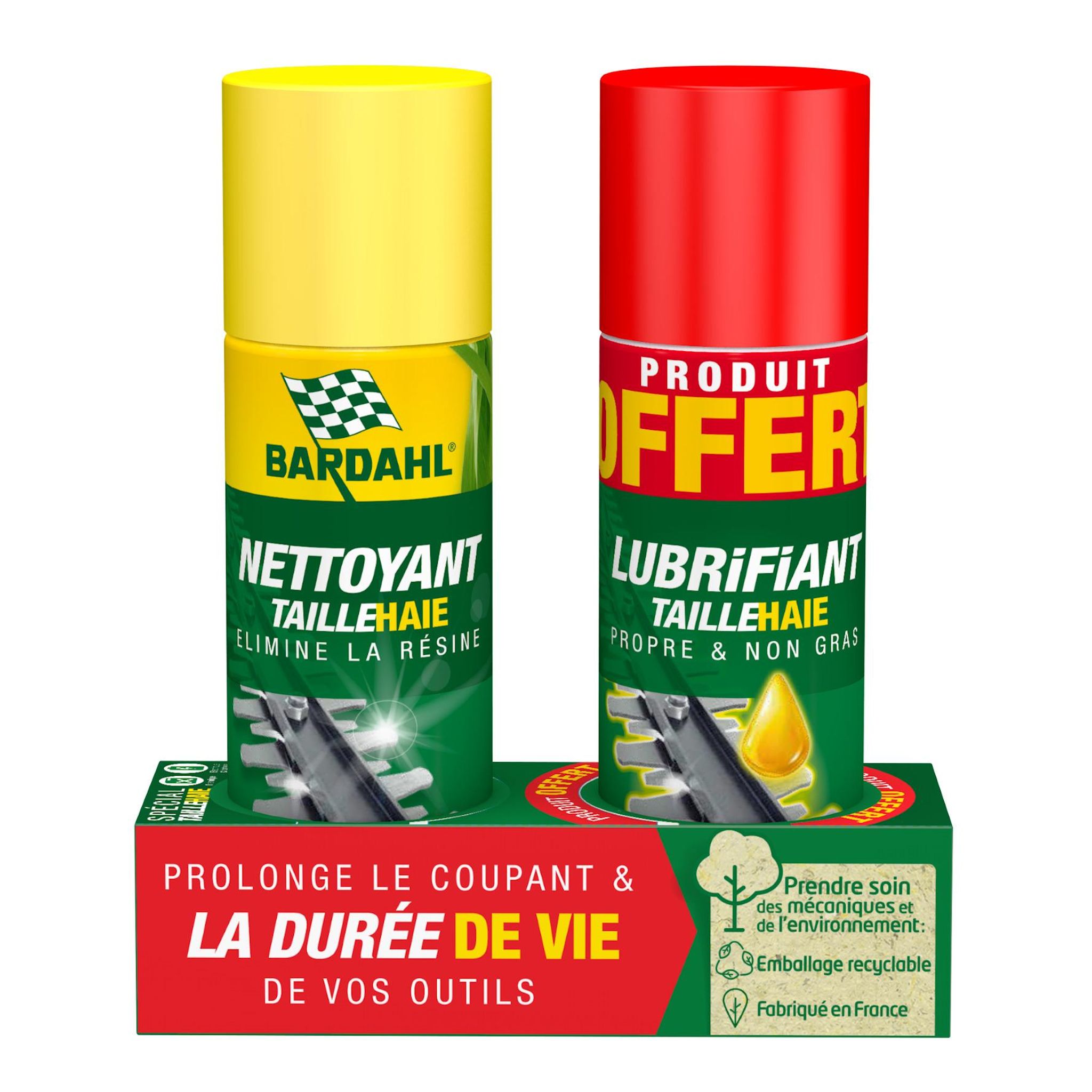 BARDAHL Lot nettoyant/lubrifiant 1+1