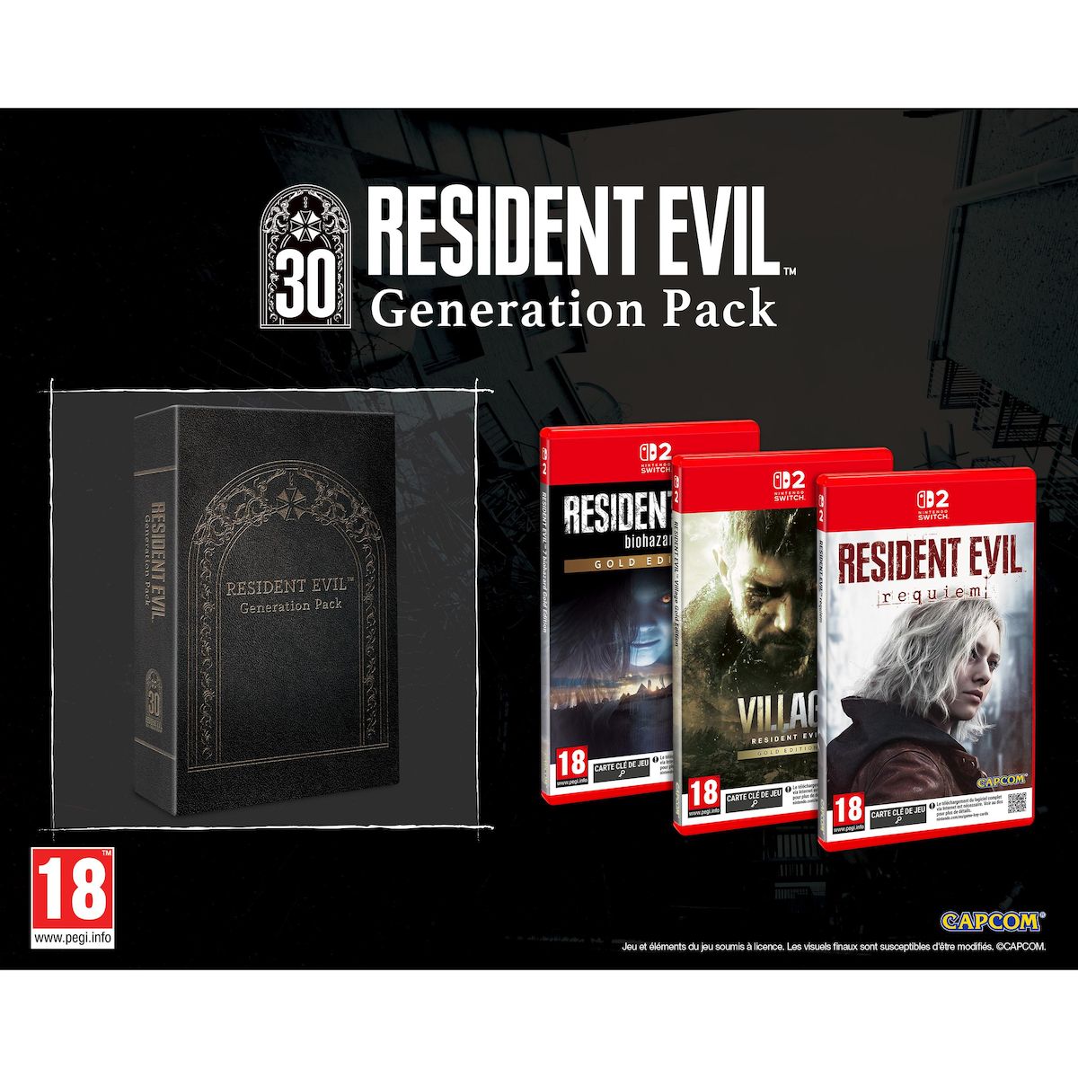 Résident Evil Generation Nintendo Switch 2