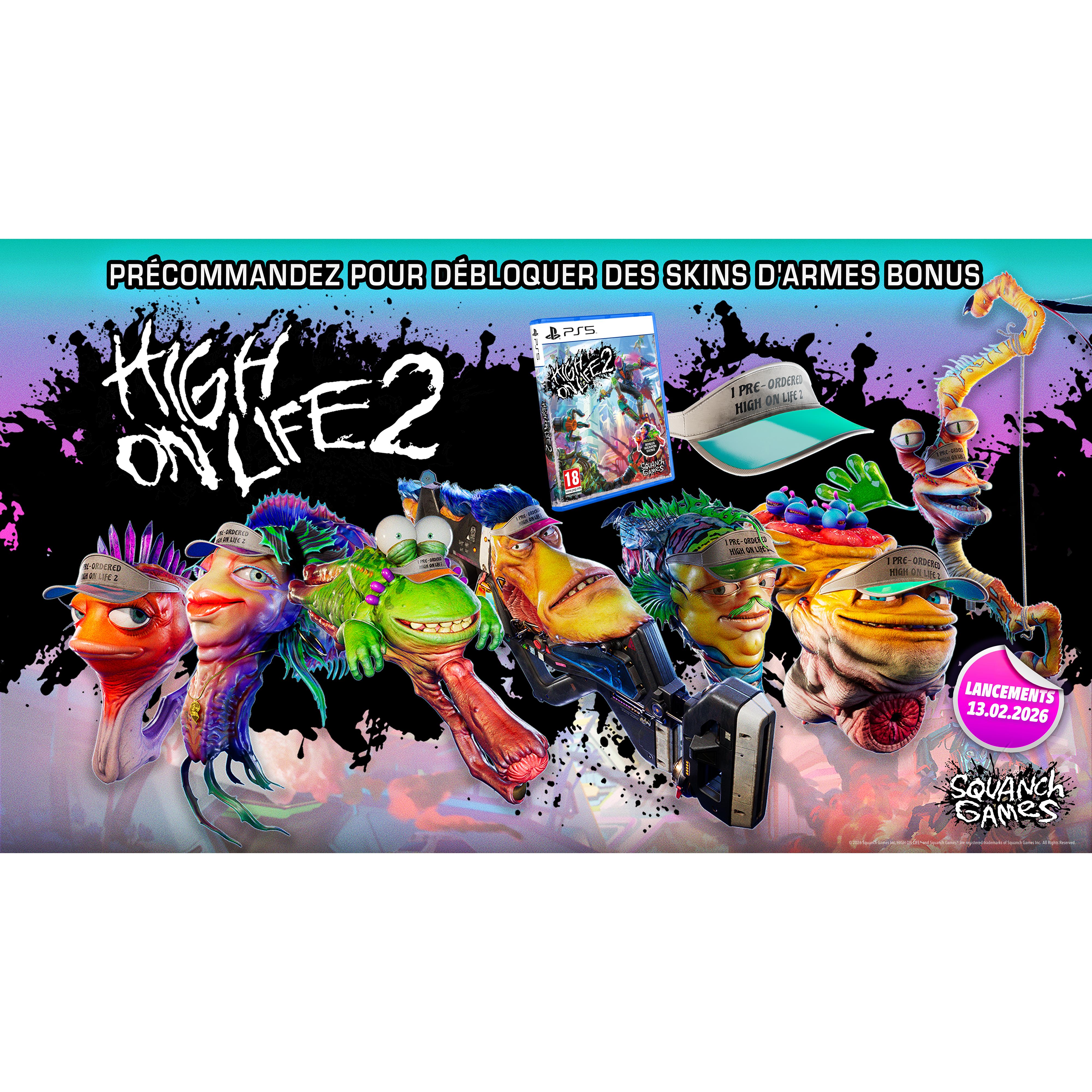 Voir la diapositive 2 : High On Life 2 PS5