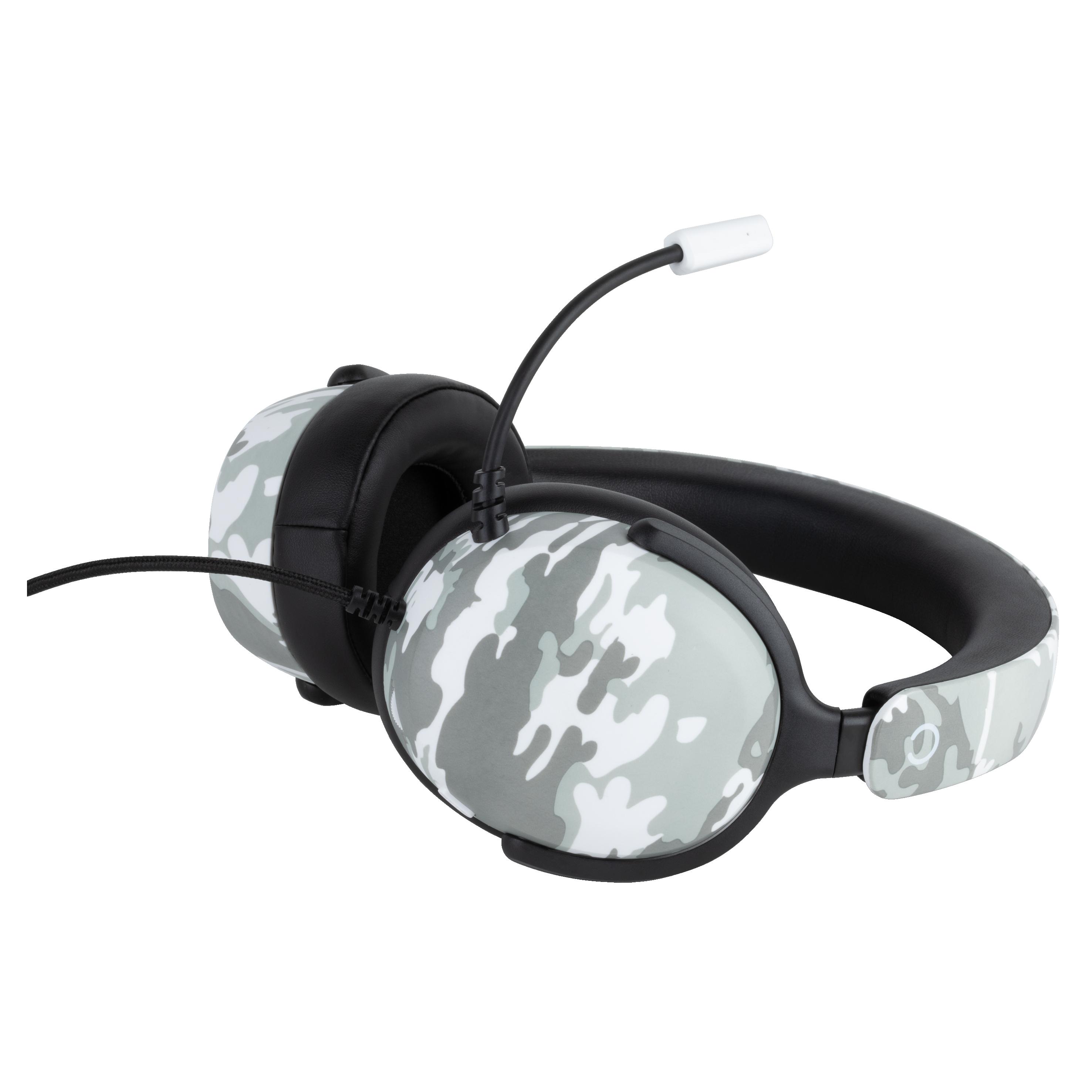 Voir la diapositive 3 : KONIX Casque Gaming Filaire Nexus Camo Multiplateforme