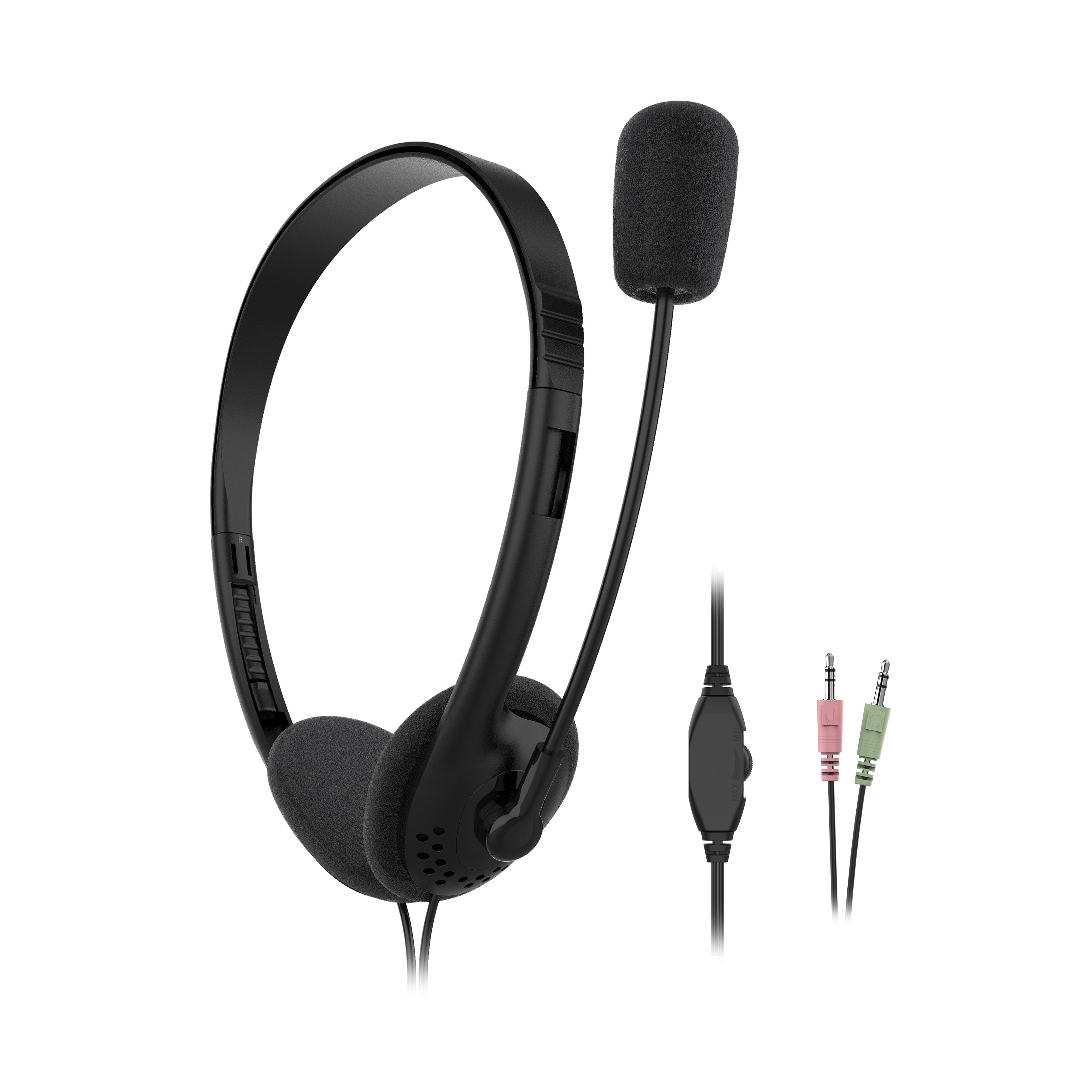 POUCE Casque de bureau - Noir