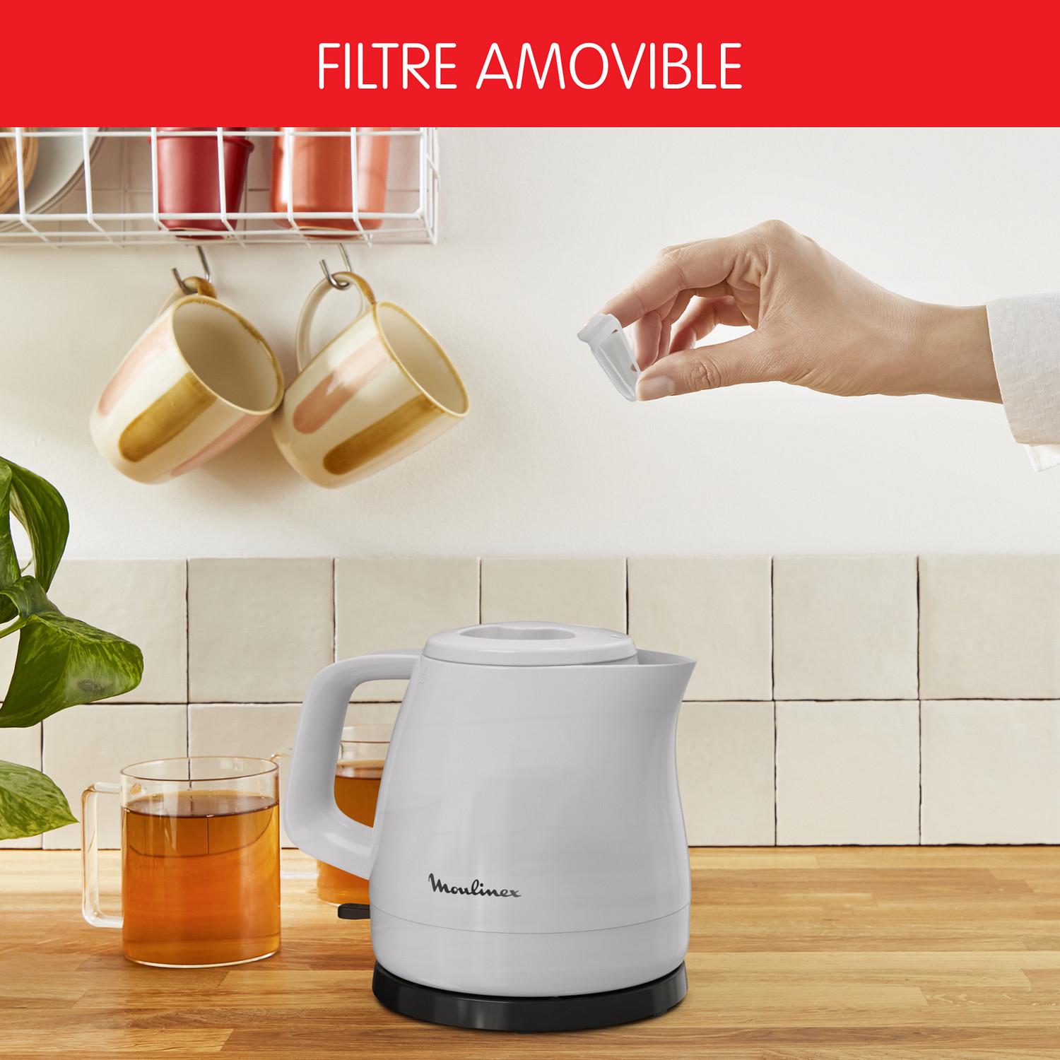 Voir la diapositive 4 : MOULINEX Bouilloire BY153B10 - Blanc