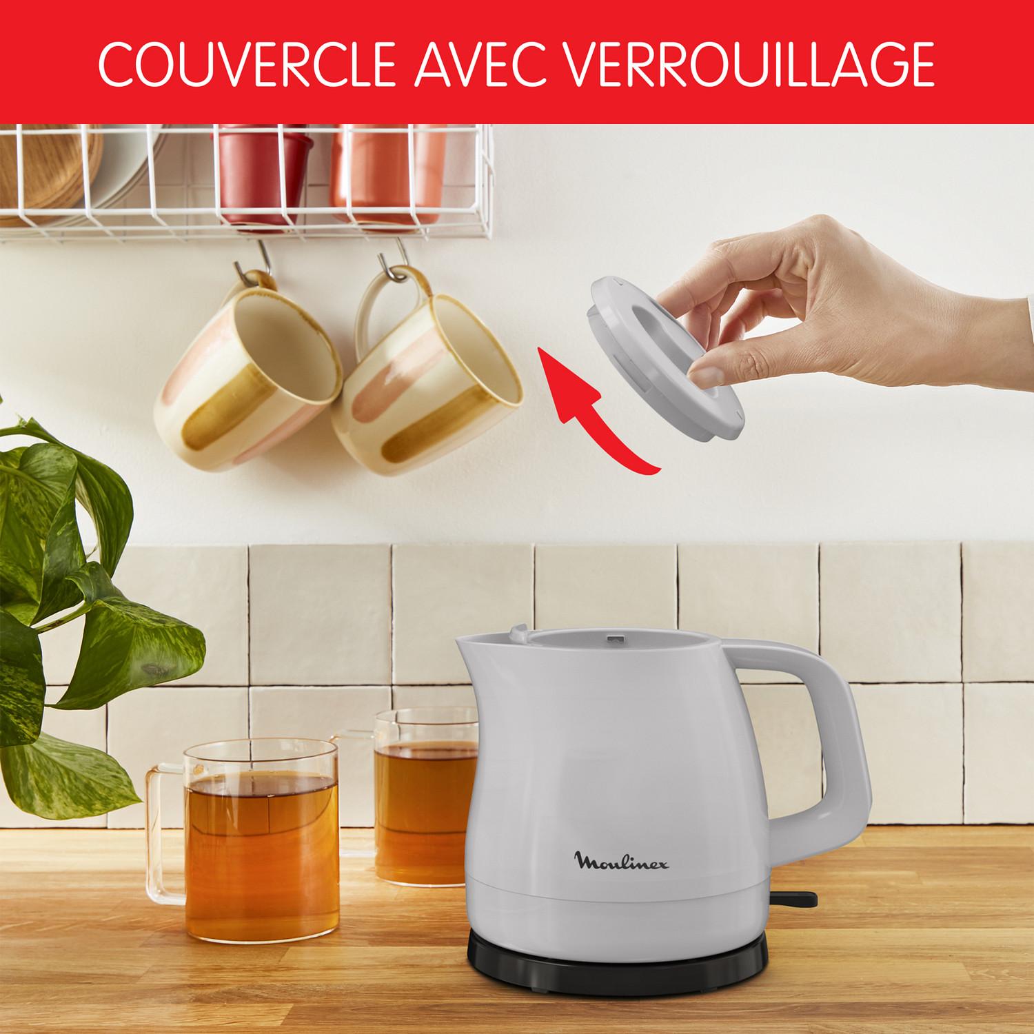 Voir la diapositive 6 : MOULINEX Bouilloire BY153B10 - Blanc