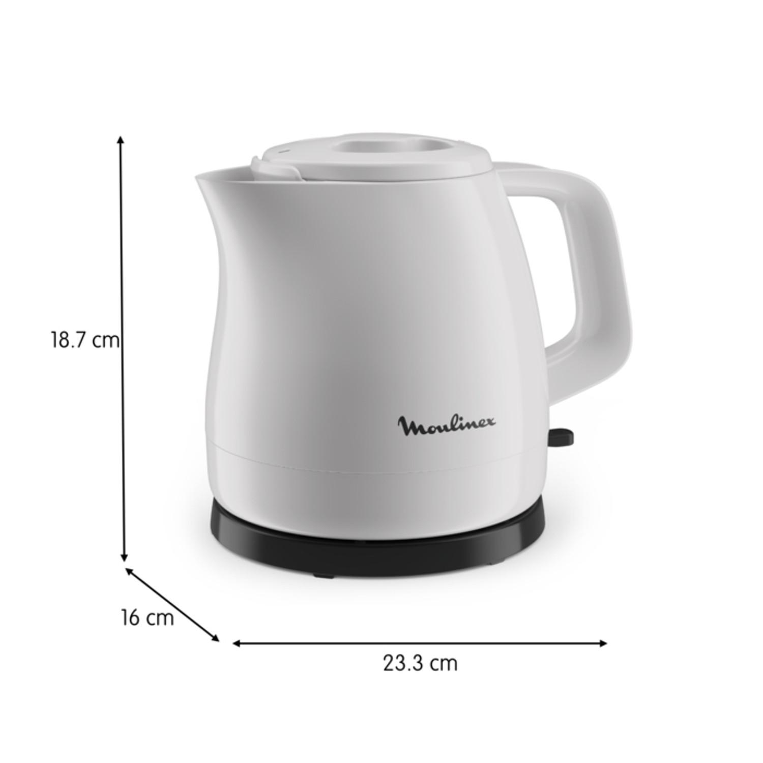 Voir la diapositive 7 : MOULINEX Bouilloire BY153B10 - Blanc
