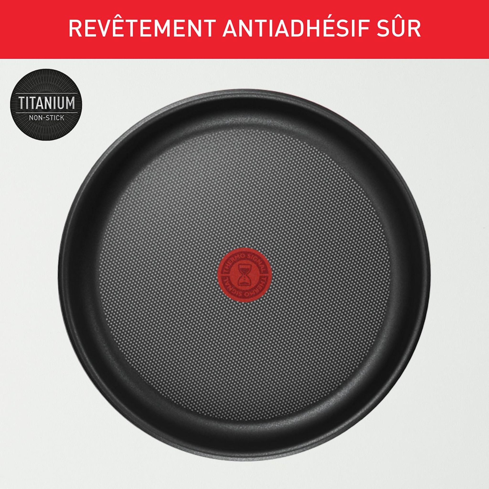 Voir la diapositive 4 : TEFAL Batterie de cuisine tous feux dont induction INGENIO COOK