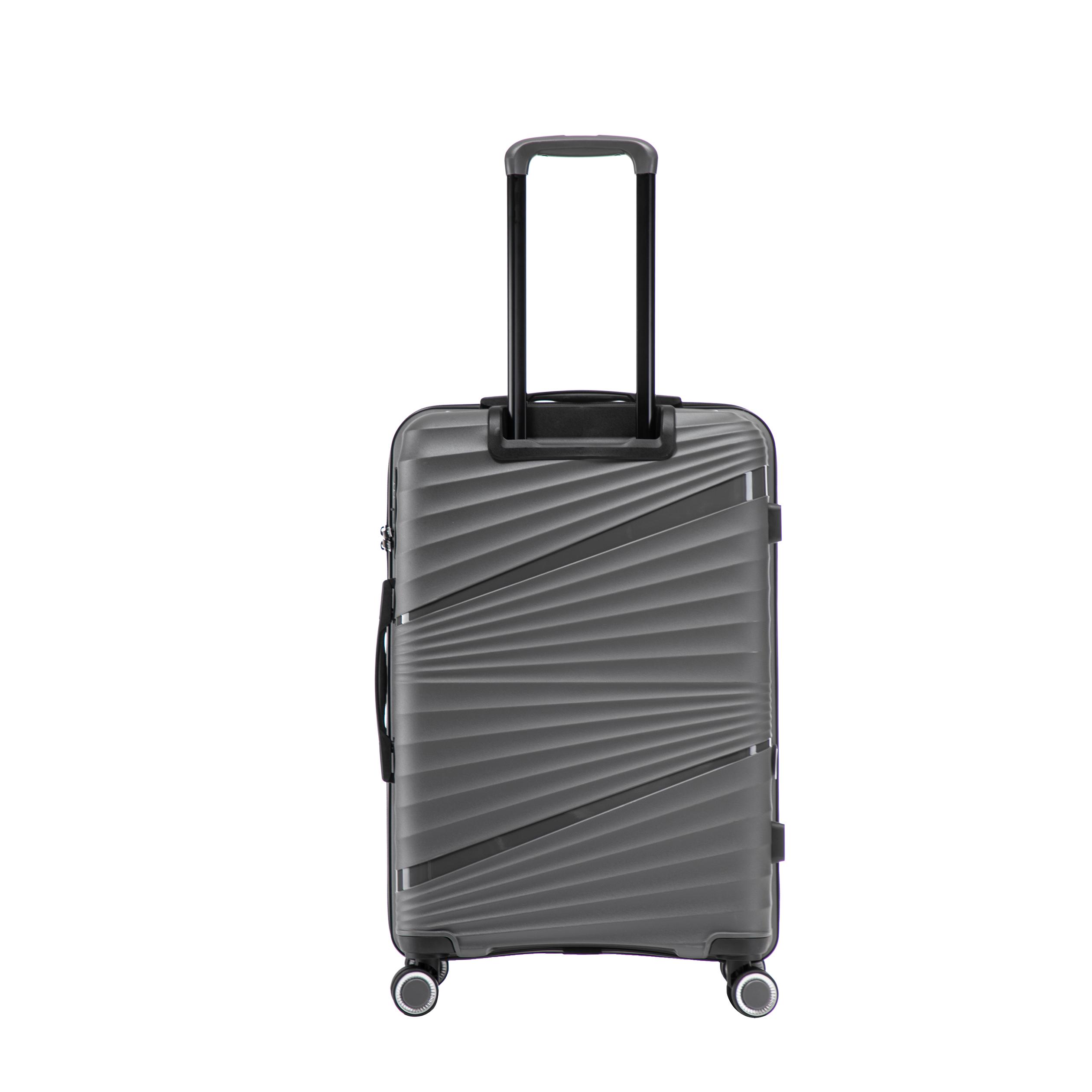Voir la diapositive 3 : GMS Valise ABS Milo 65cm - Anthracite