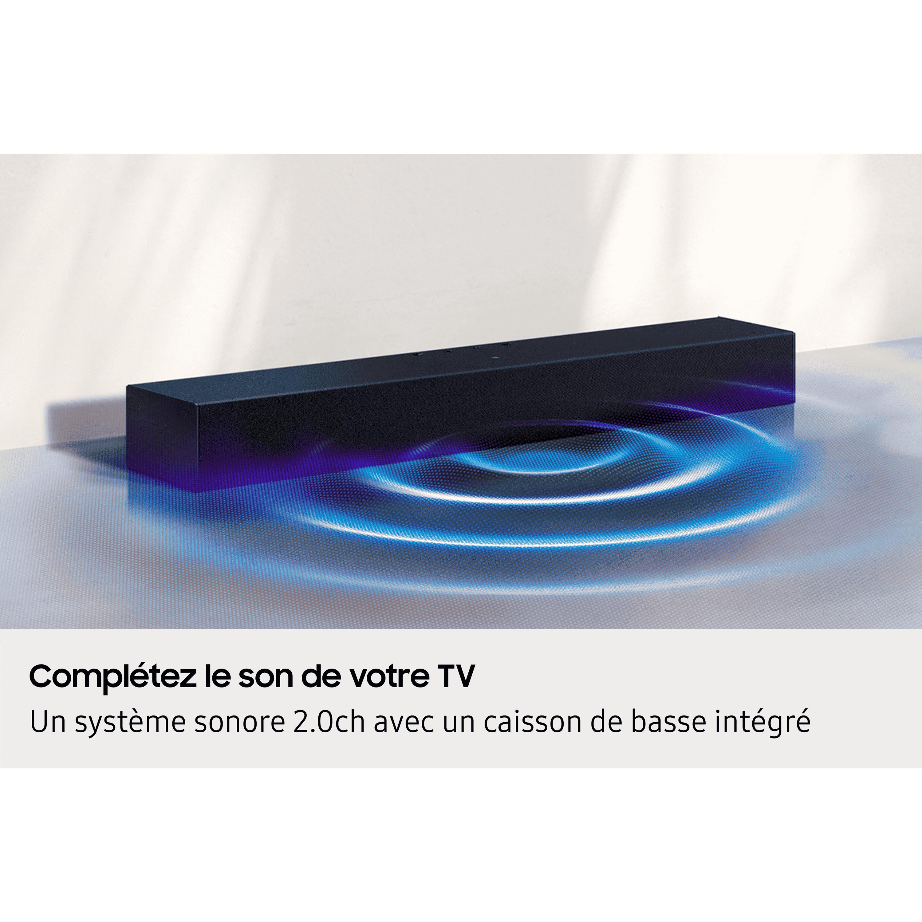 Voir la diapositive 4 : SAMSUNG Barre de son HW-B410F 2025 - Noir