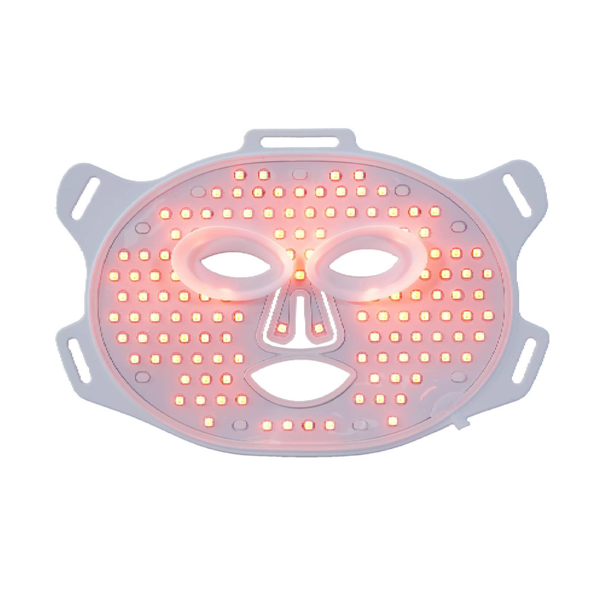 Voir la diapositive 6 : YOGHI Masque facial à luminothérapie Lune de soie - Blanc