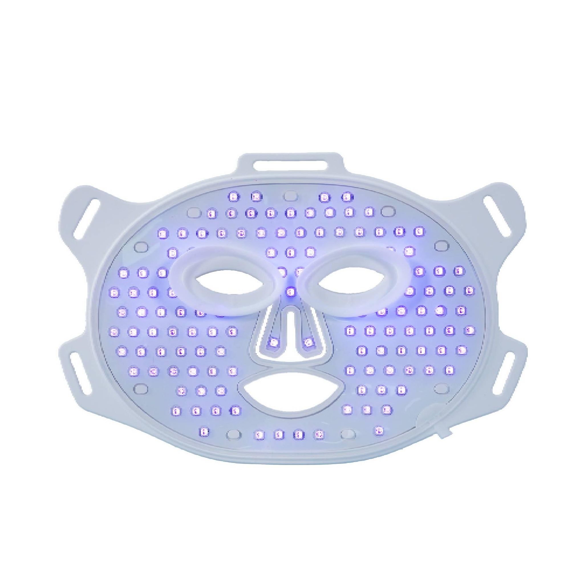 Voir la diapositive 5 : YOGHI Masque facial à luminothérapie Lune de soie - Blanc