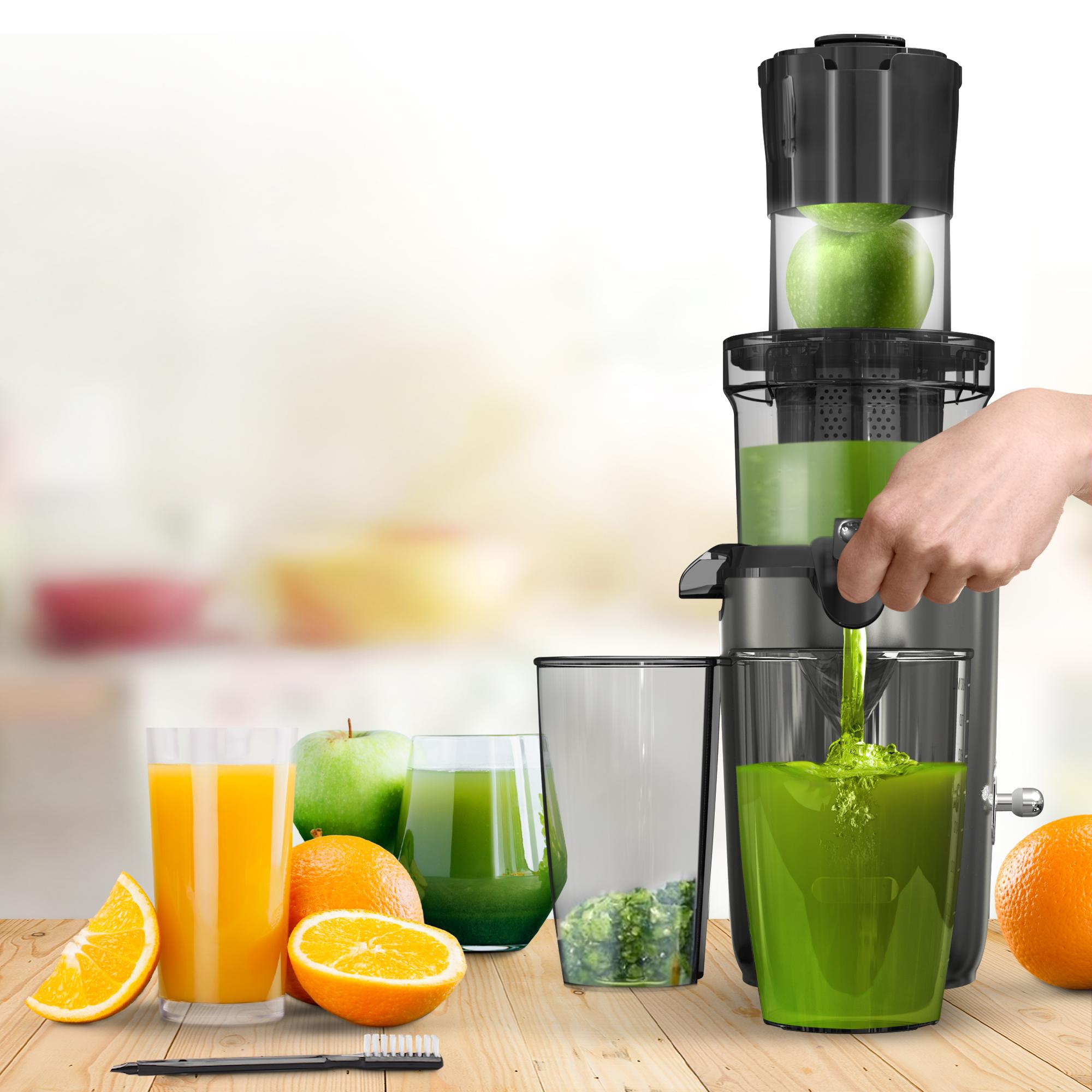 Voir la diapositive 4 : KITCHENCOOK Extracteur de jus Elixir II - Gris