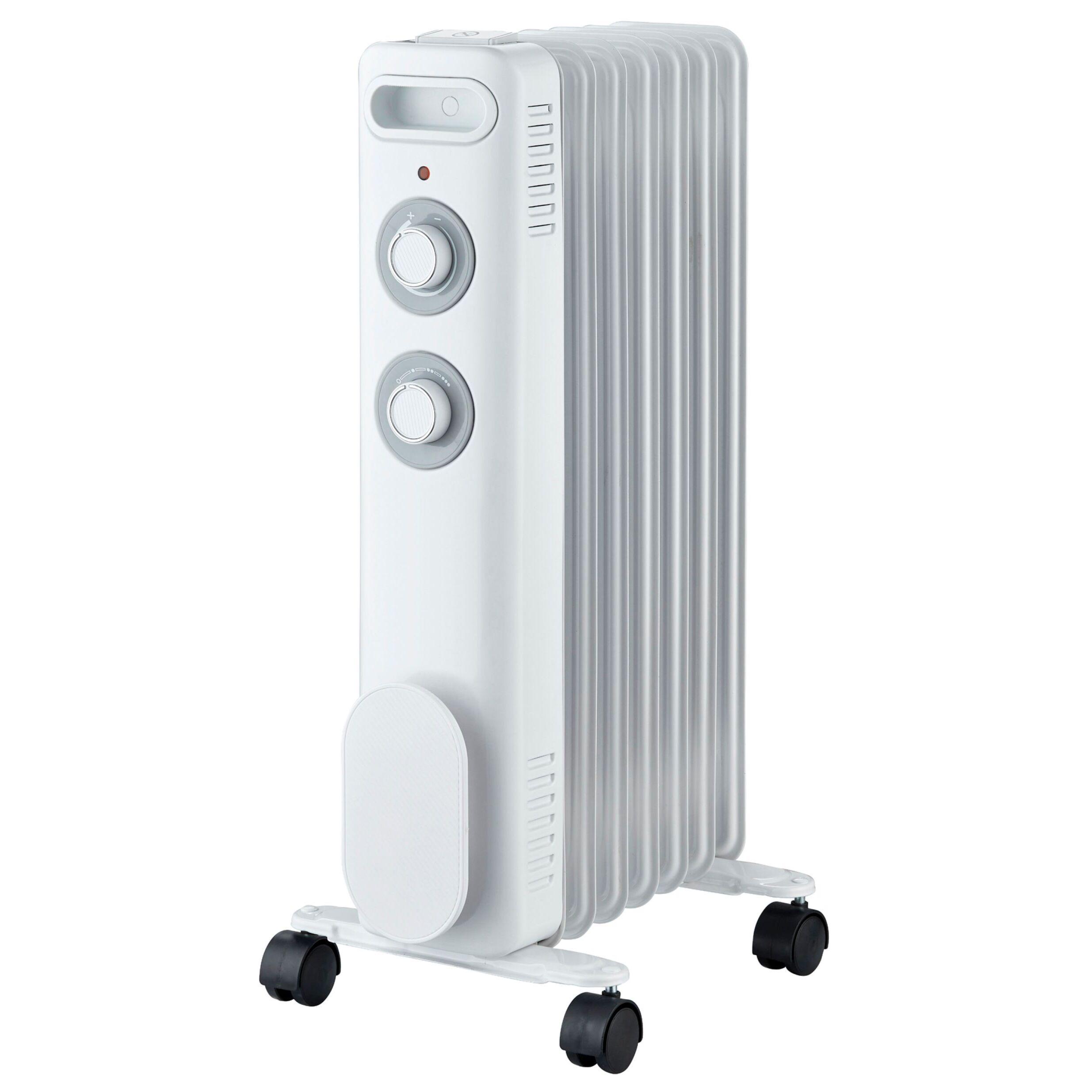 QILIVE Radiateur bain d'huile Q.6210 - Blanc