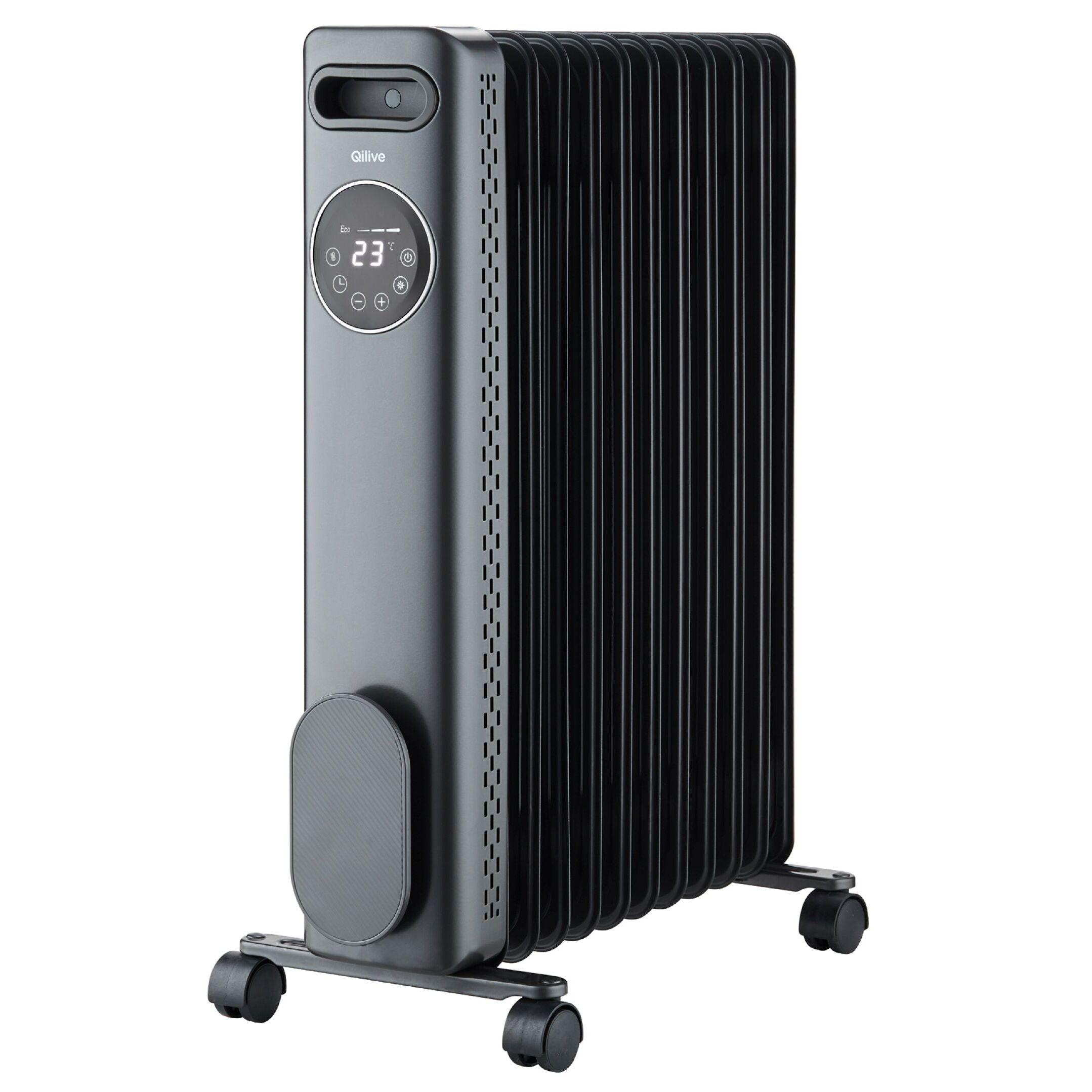 QILIVE Radiateur bain d'huile Q.6215 - Noir
