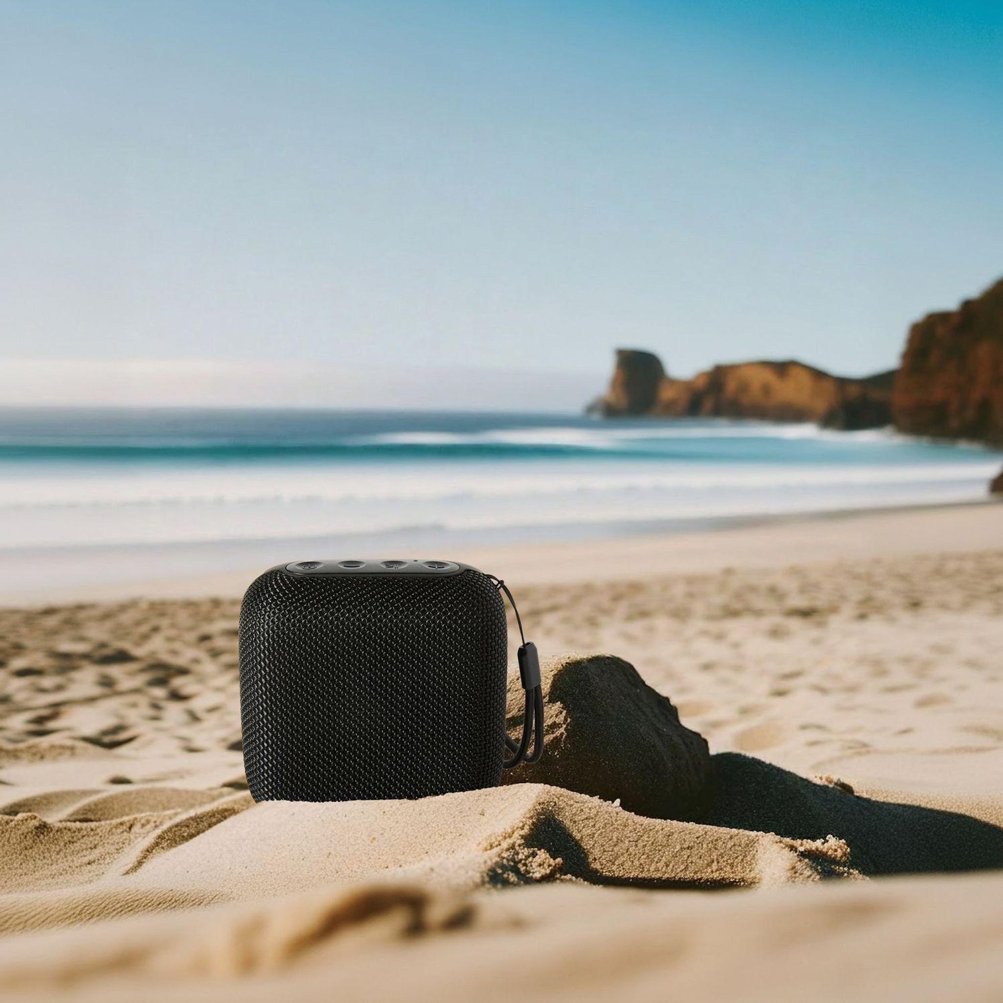 Voir la diapositive 2 : QILIVE Enceinte portable Q1397 Square Bluetooth