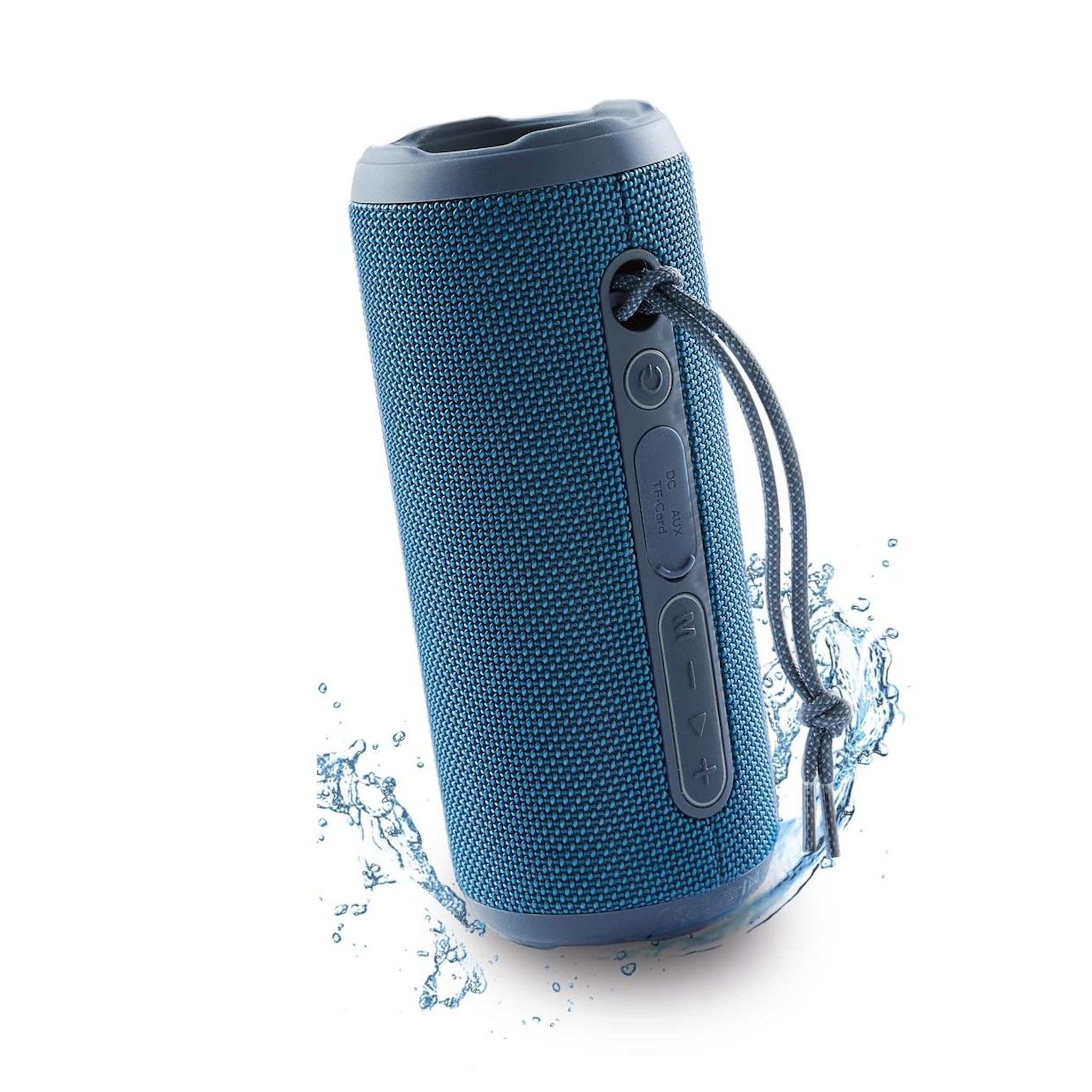 QILIVE Enceinte portable Q1603 cylindrique Bluetooth - Bleu