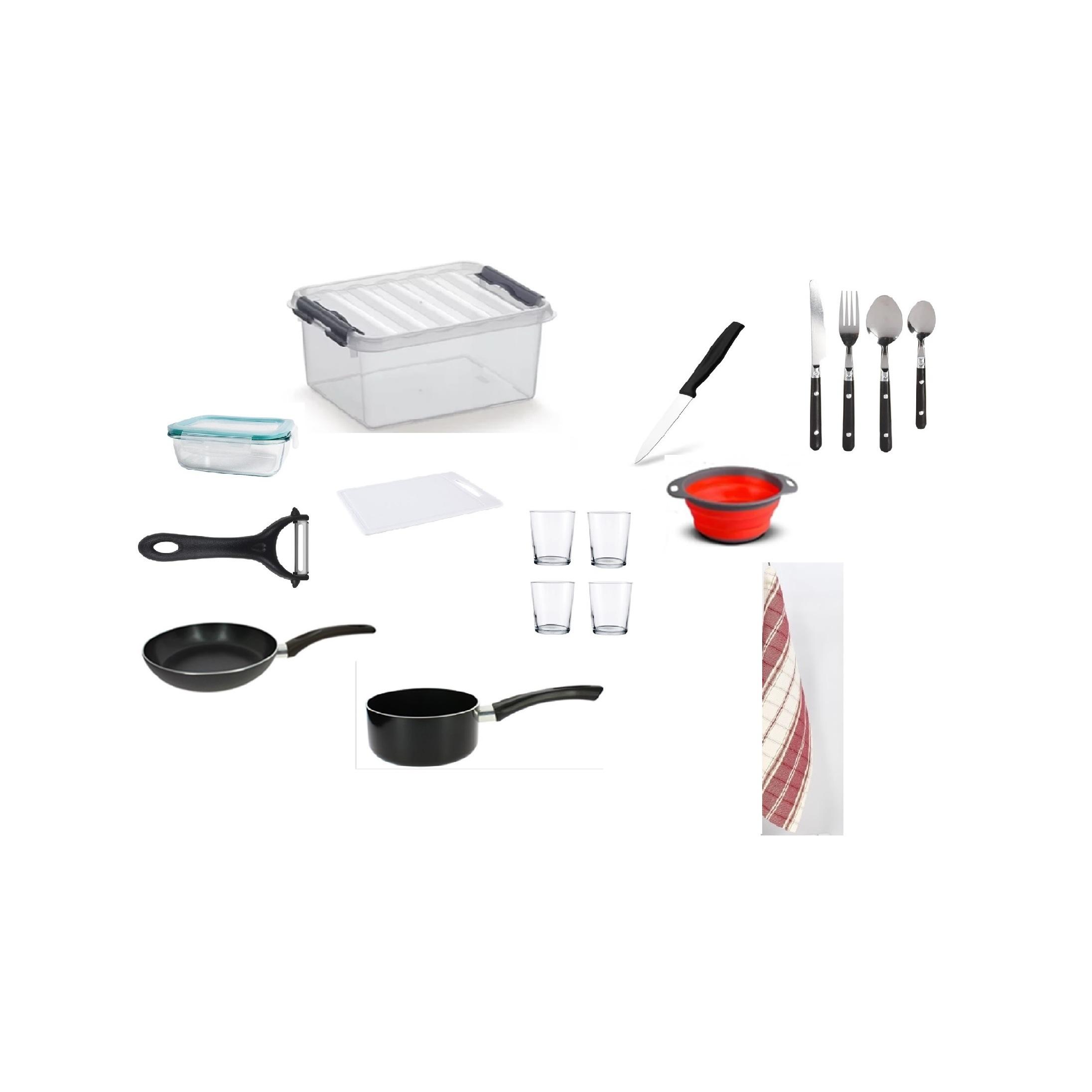TABLE WEAR Kit 35 pièces rentrée des classes