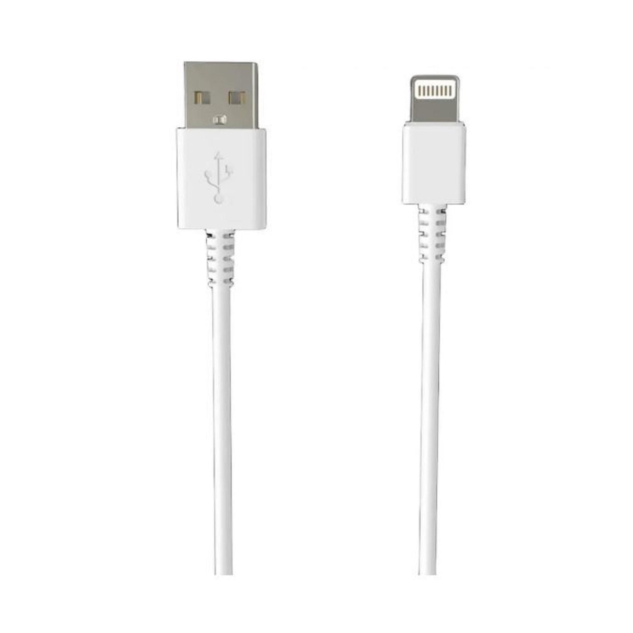 POUCE Câble de charge USB A/Lightning - Blanc