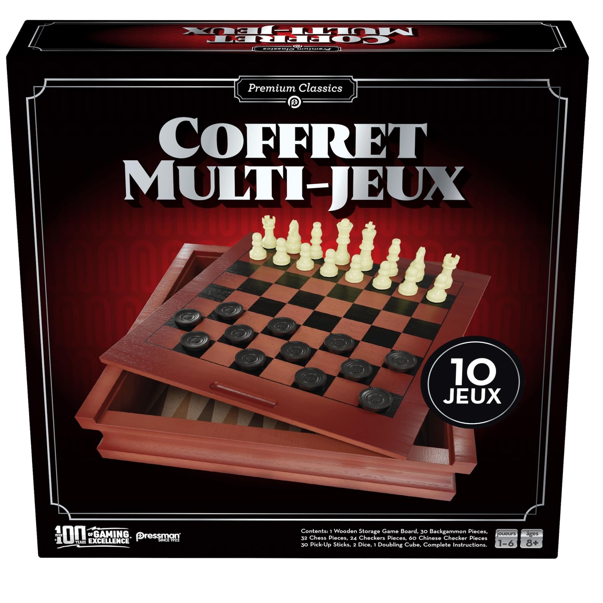 GOLIATH Coffret multi-jeux - 10 jeux Premium Classics