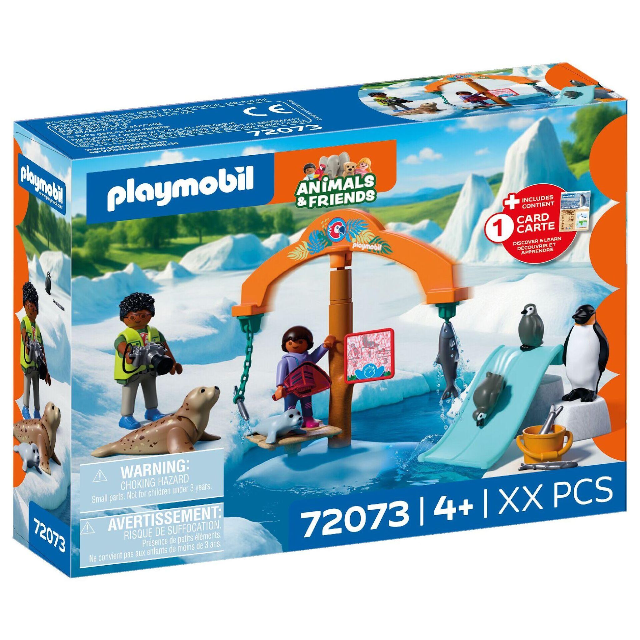 PLAYMOBIL Figurine Zoo : à la découverte de la banquise