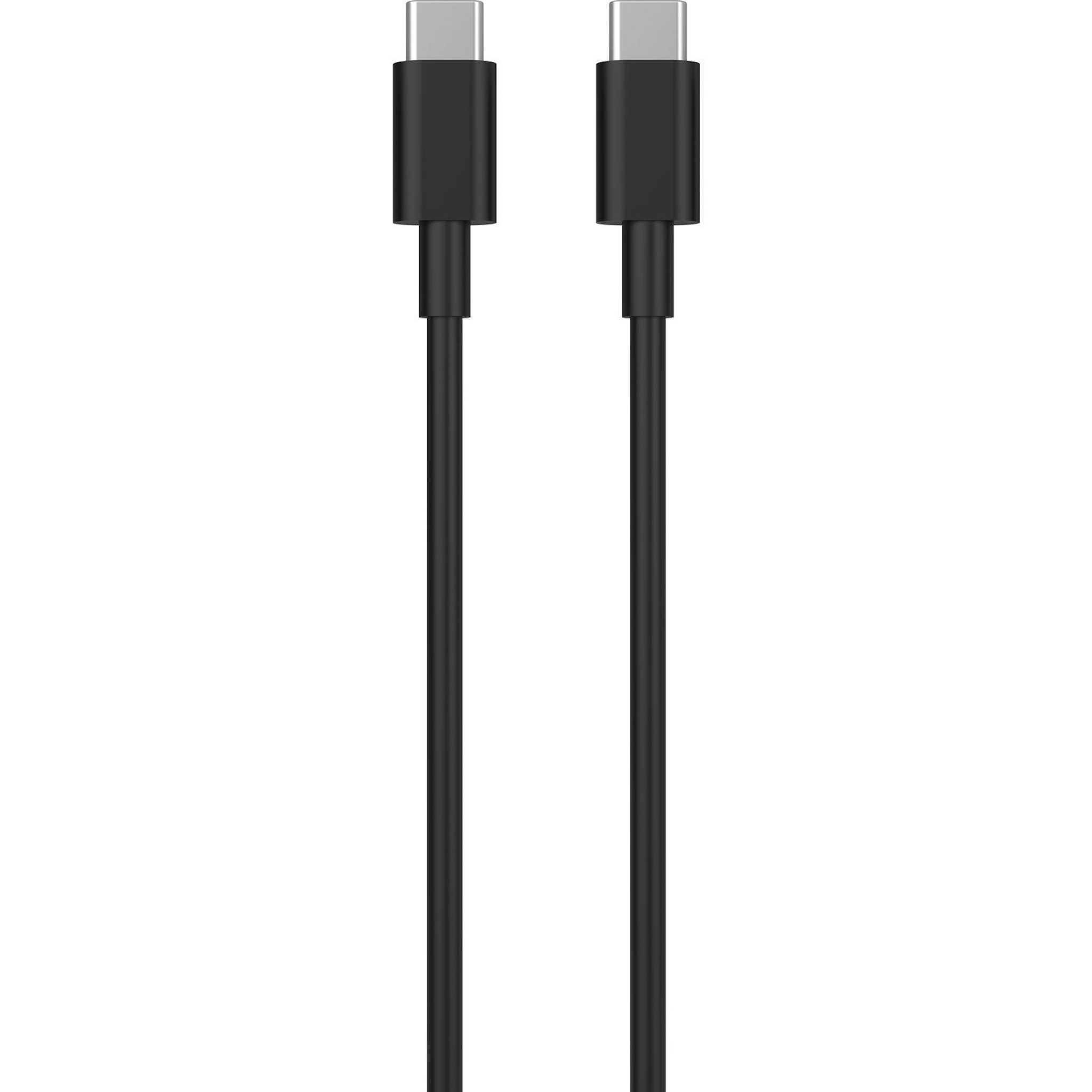 Voir la diapositive 2 : POUCE Câble de charge USB C/USB C - Noir