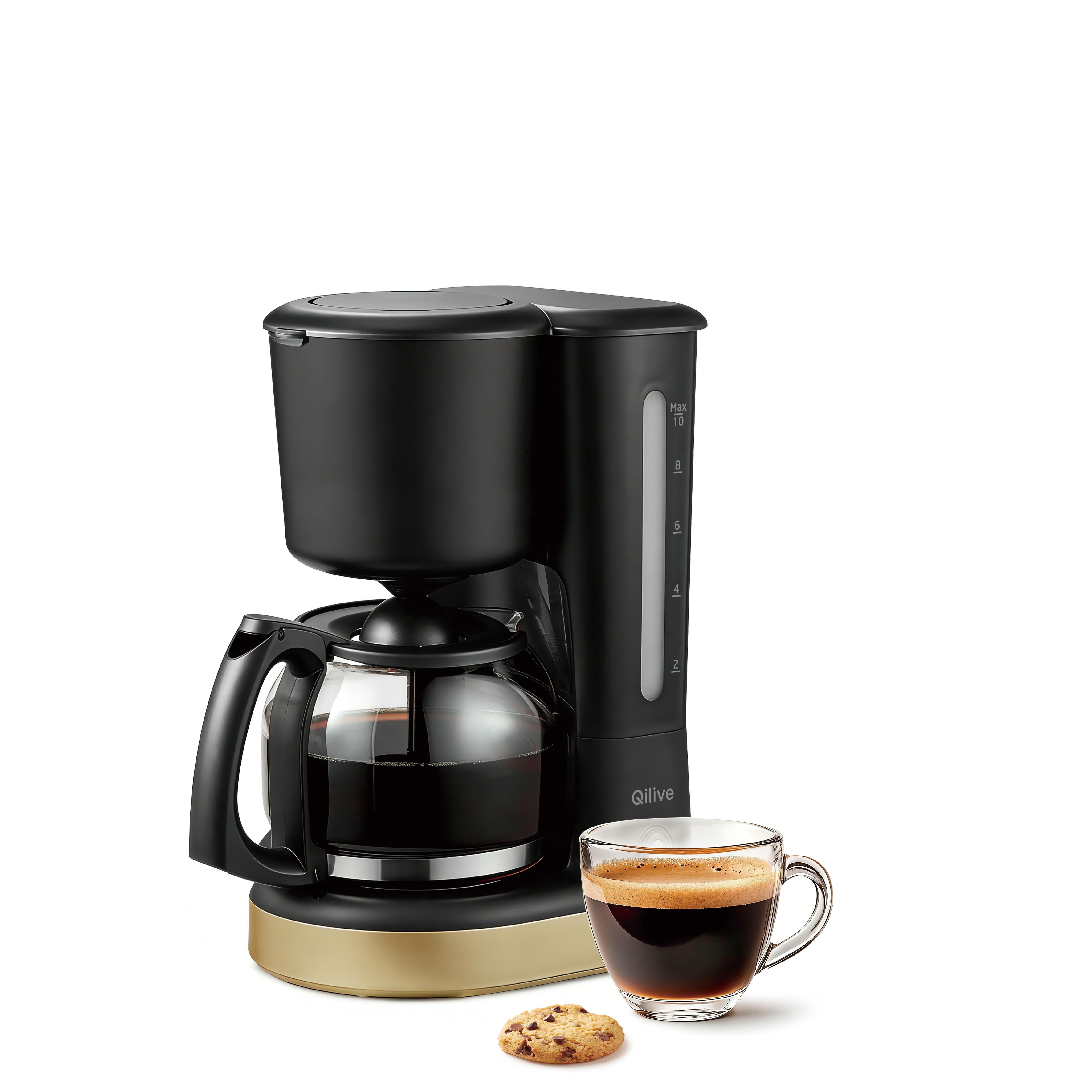 QILIVE Cafetière filtre Q.5023 - Noir