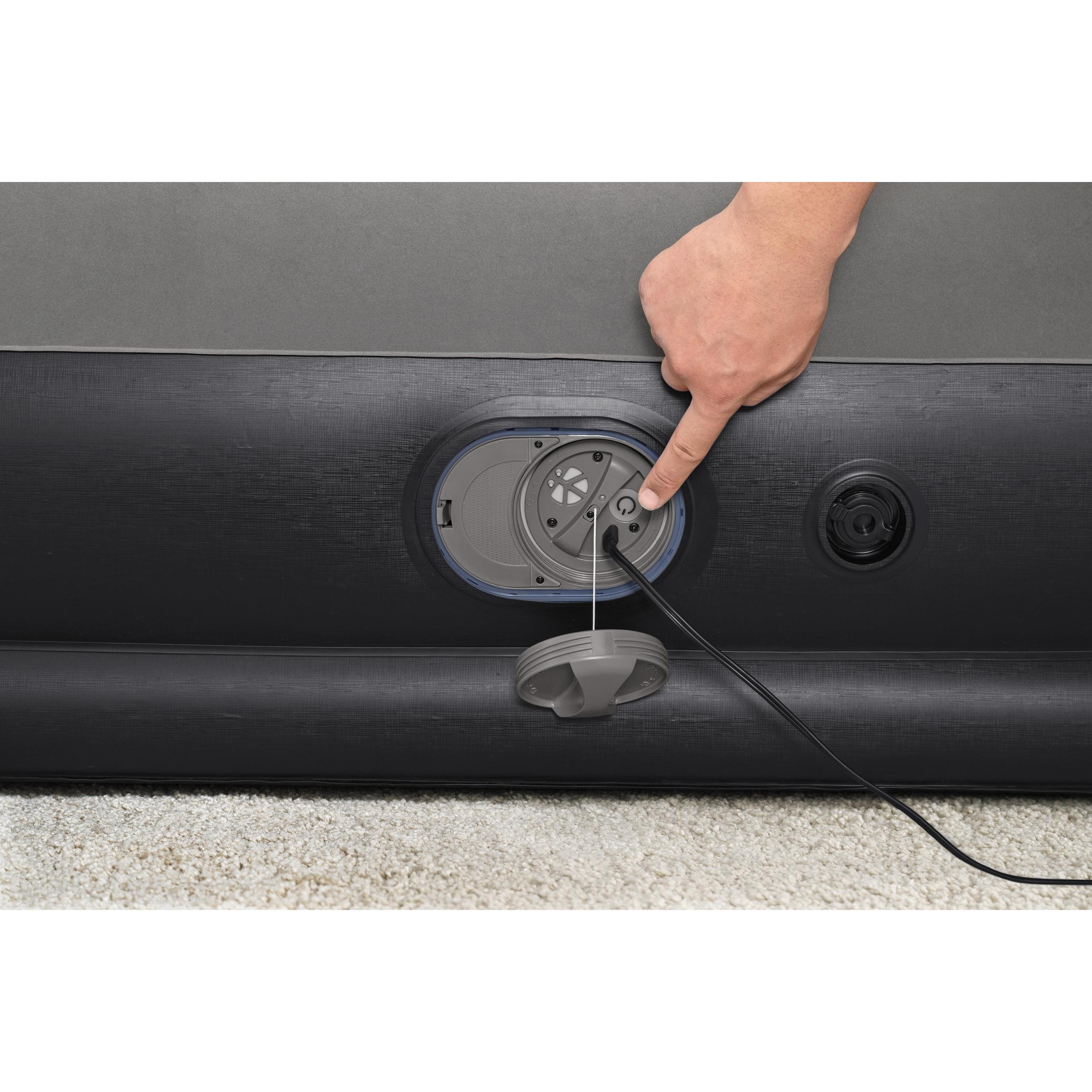 Voir la diapositive 9 : BESTWAY Matelas gonflable 2 personnes, pompe USB intégrée