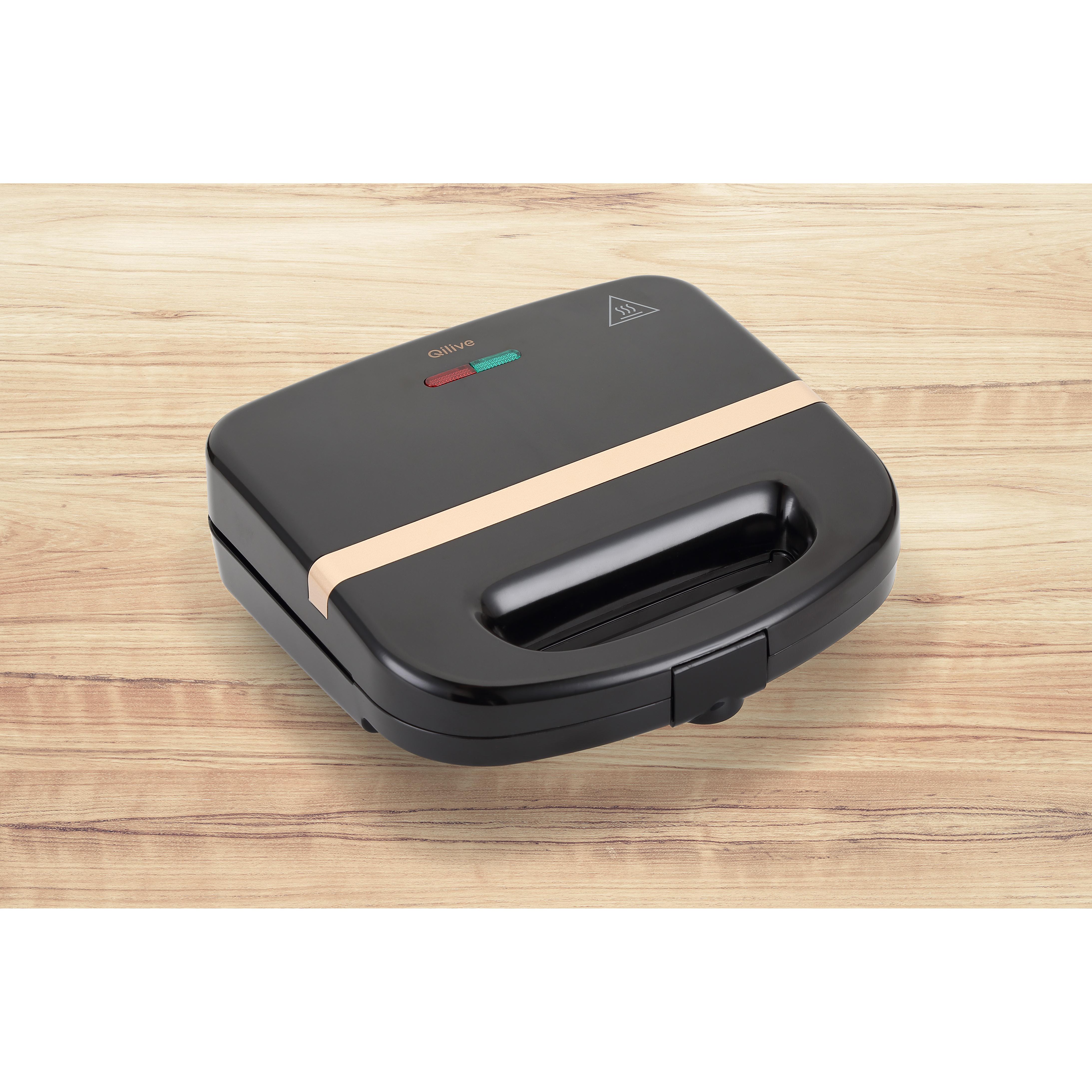 QILIVE Appareil à croque Q.5731 - Noir