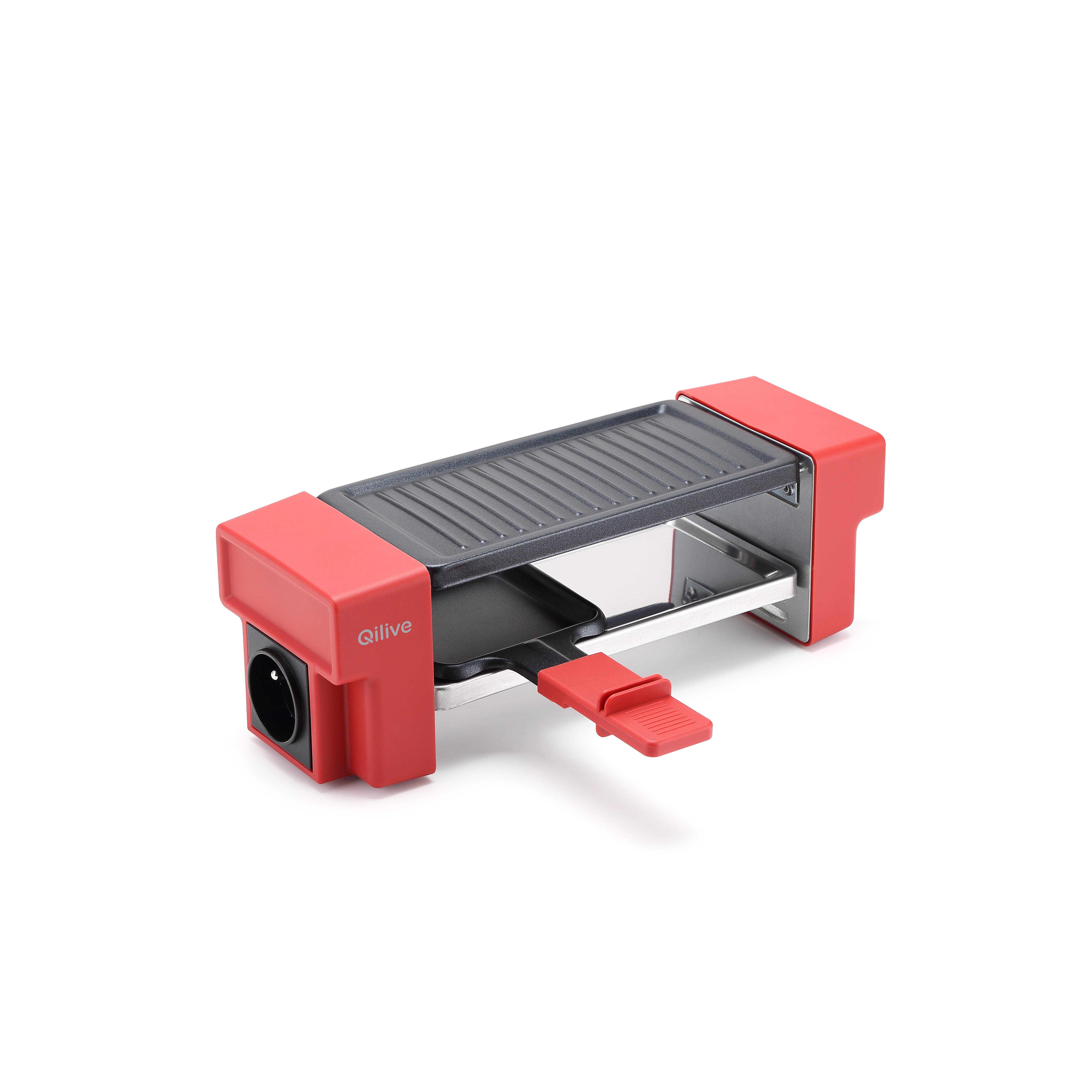 QILIVE Appareil à raclette duo Q.5294 - Rouge