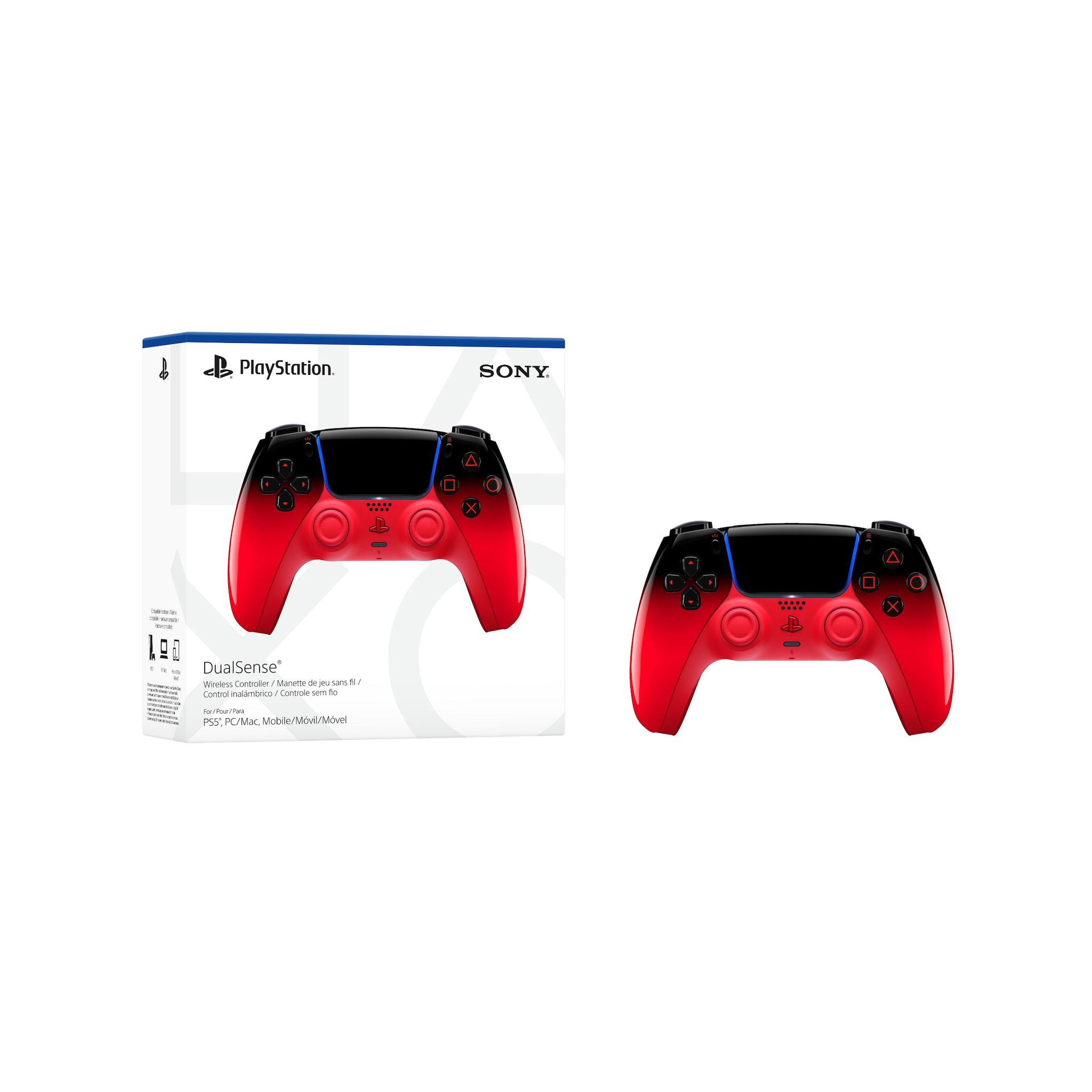 SONY Manette DualSense Techno Red