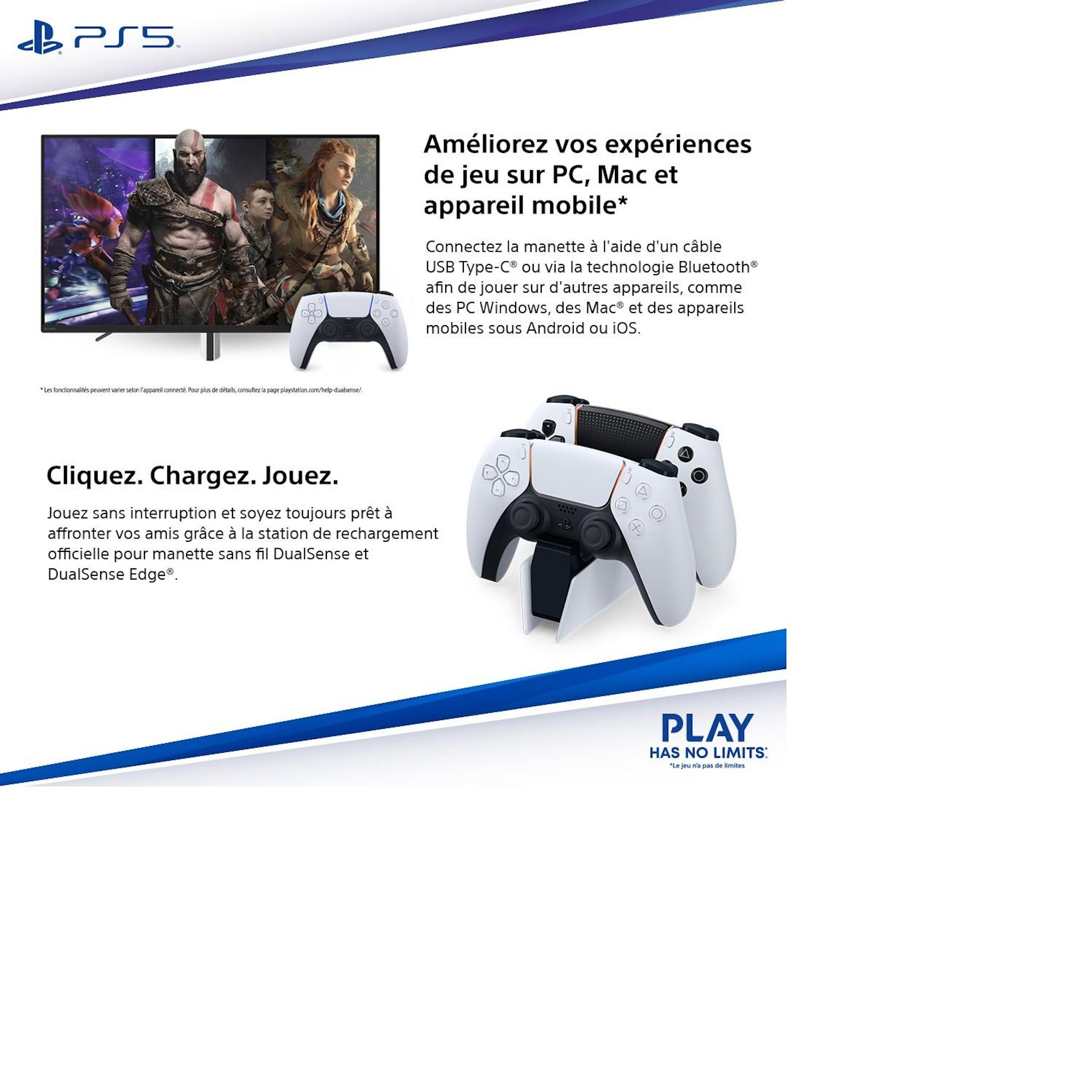 Voir la diapositive 5 : SONY Manette DualSense Techno Red