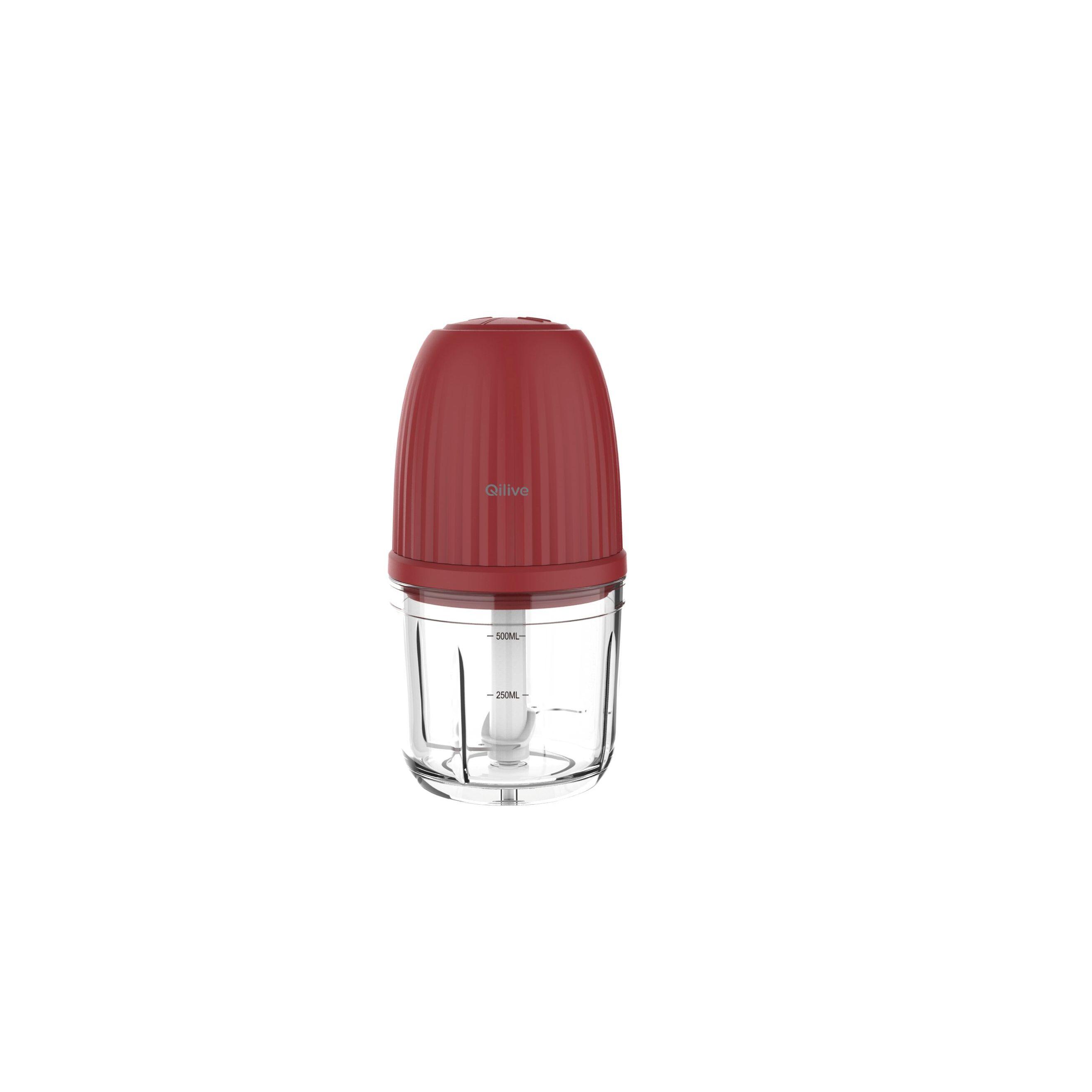 QILIVE Mini hachoir Q.5005 - Rouge