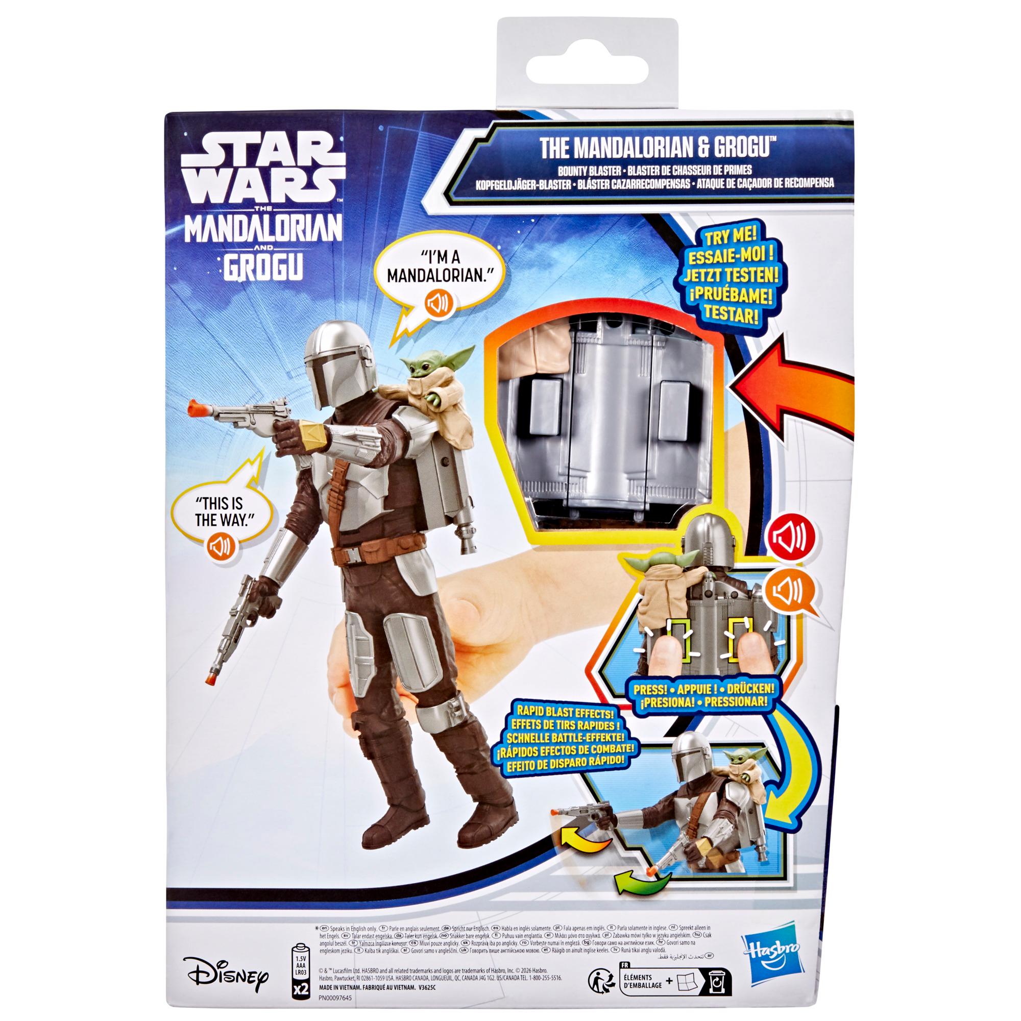 Voir la diapositive 3 : HASBRO Figurine Star Wars The Mandalorian 28 Cm