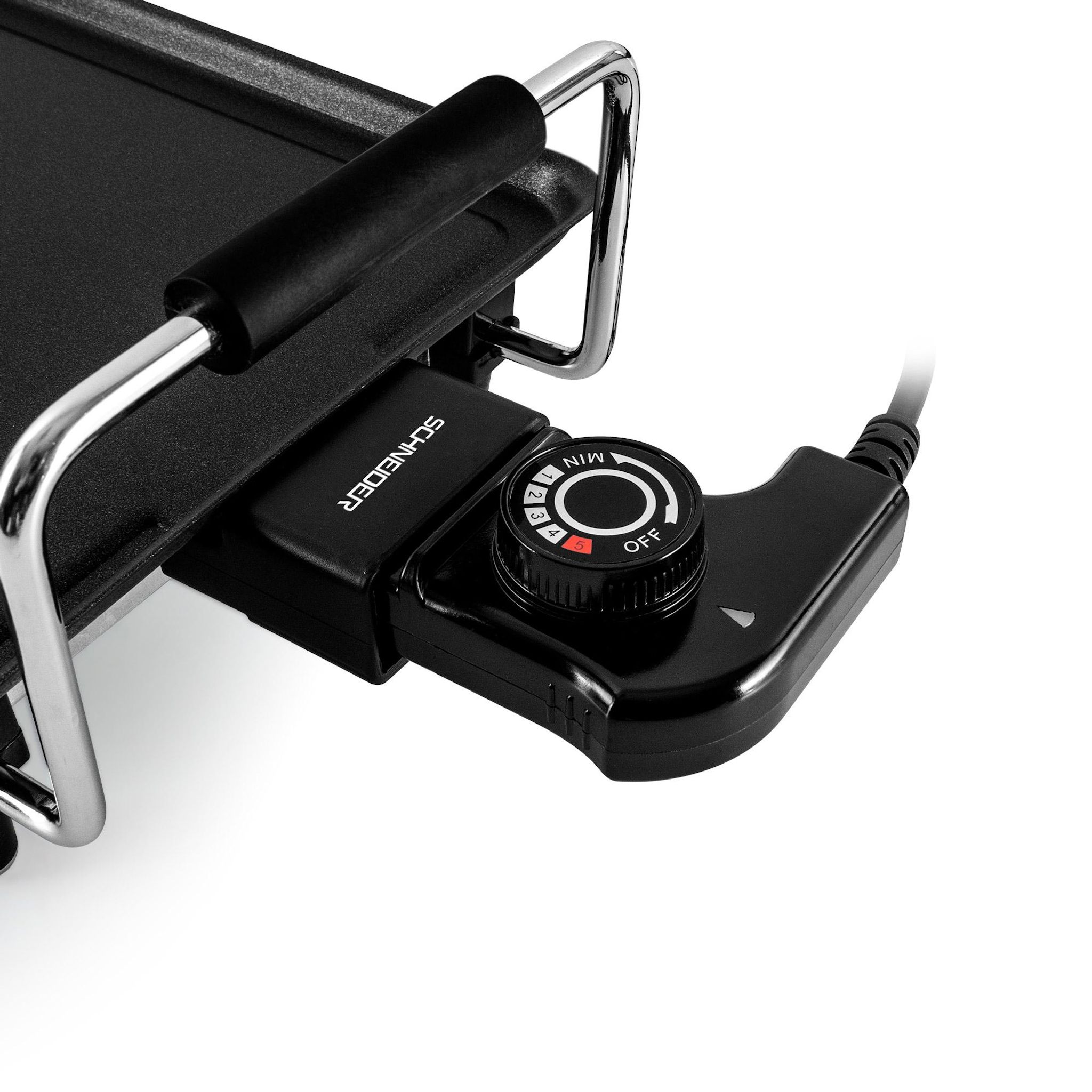 Voir la diapositive 4 : SCHNEIDER Plancha électrique Éclat d'été - Noir