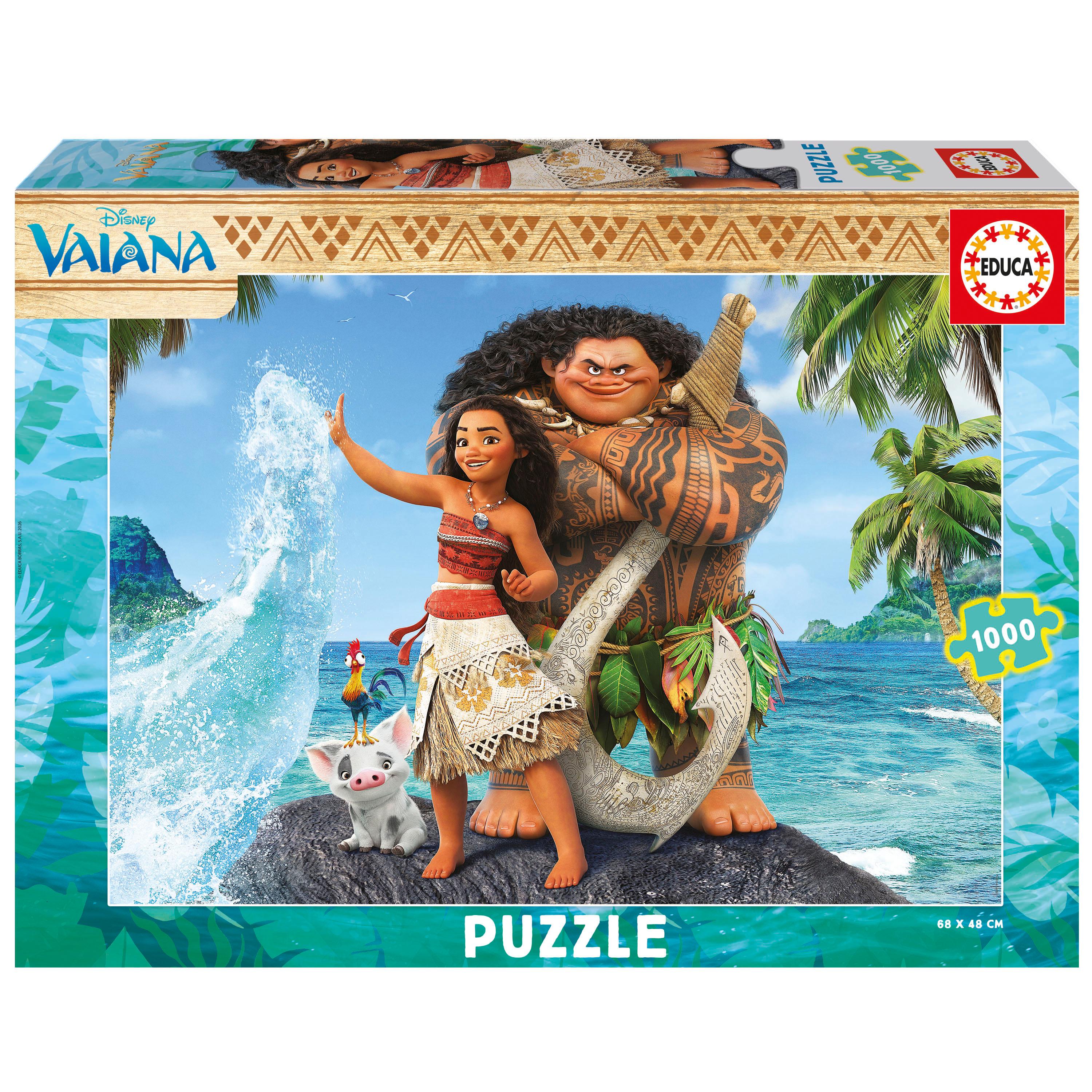 EDUCA Puzzle 1000 pièces Vaiana