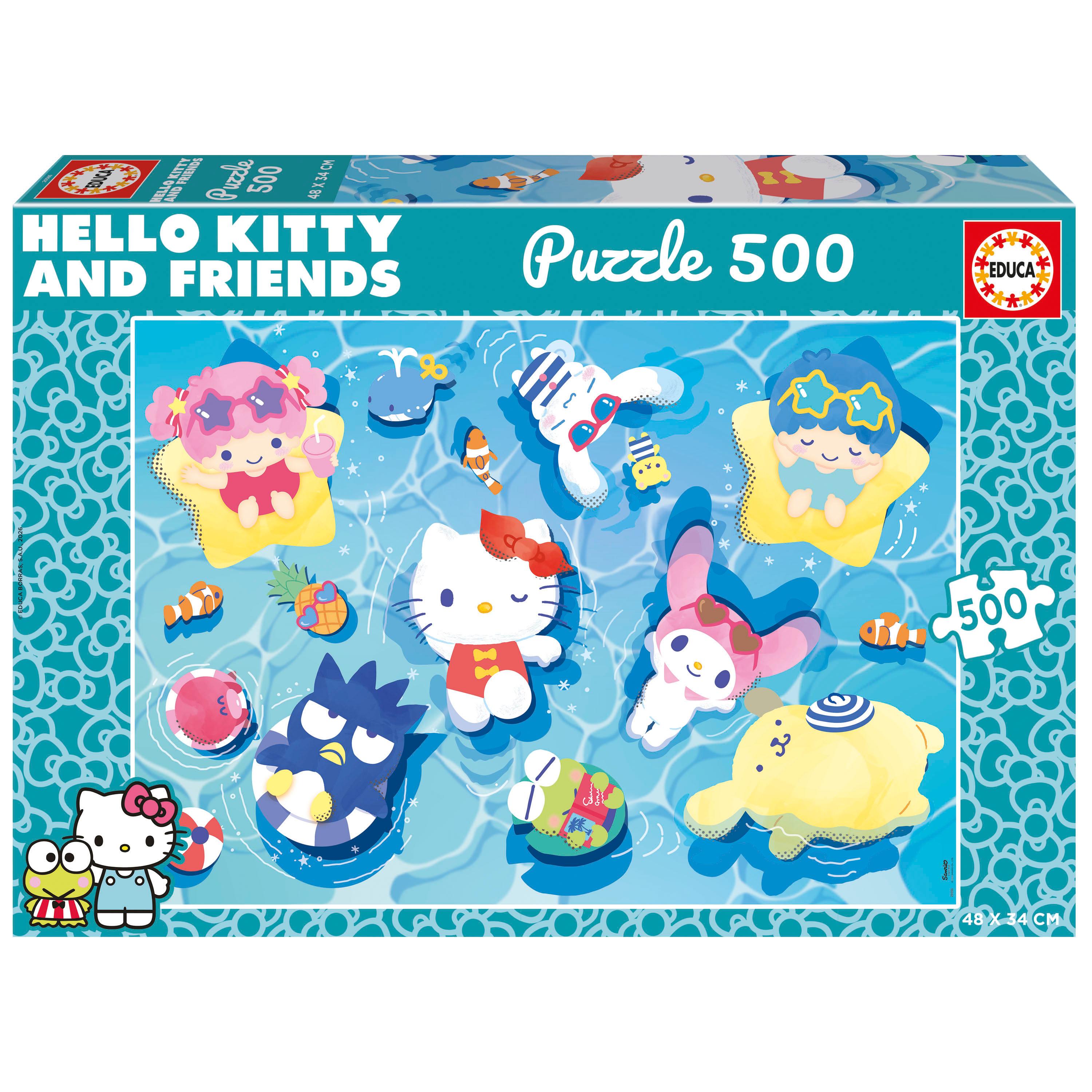 EDUCA Puzzle 500 pièces Hello Kitty