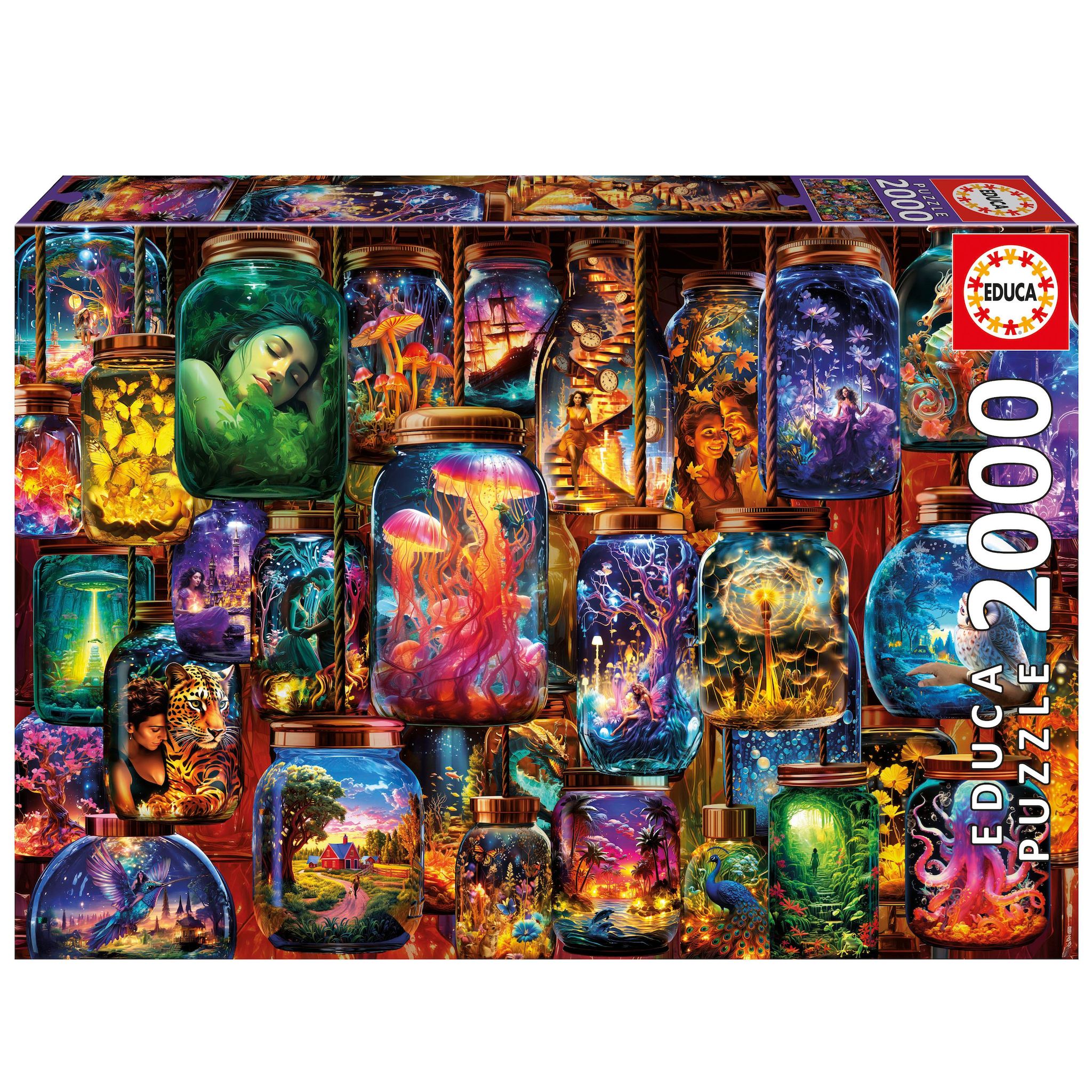 EDUCA Puzzle 2000 pièces Rêves Bocal