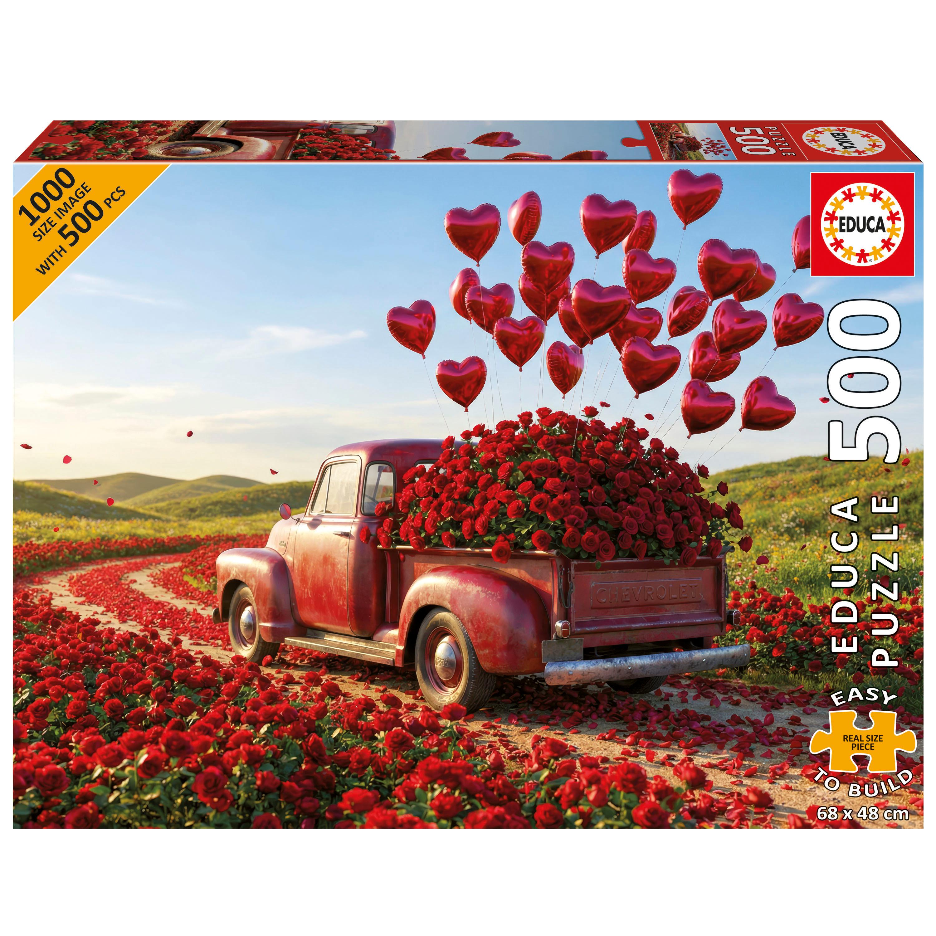 EDUCA Puzzle 500 pièces Plus St Valentin