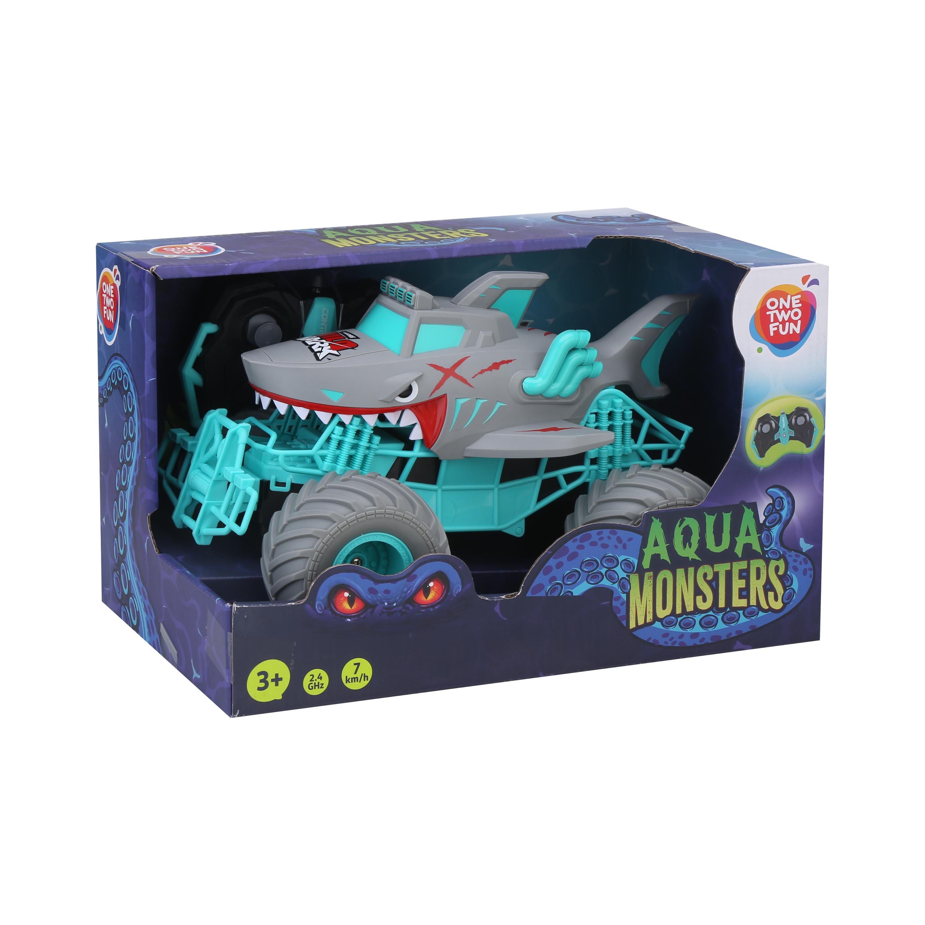 ONE TWO FUN Véhicule RC Shark Car