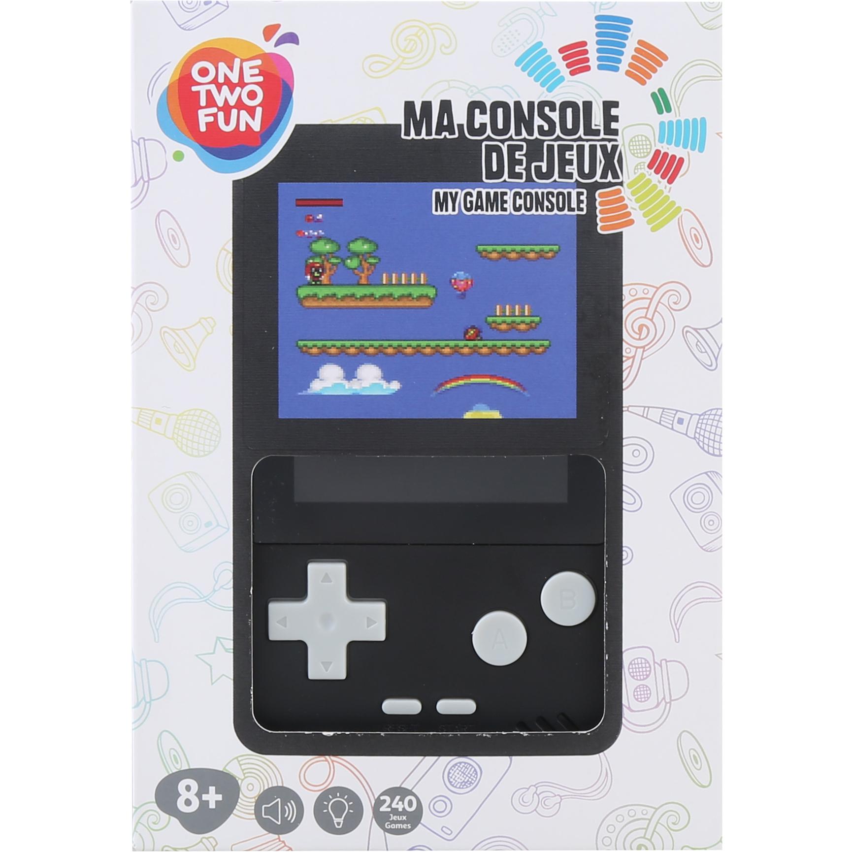 Voir la diapositive 2 : ONE TWO FUN Ma Console de jeux 240 jeux