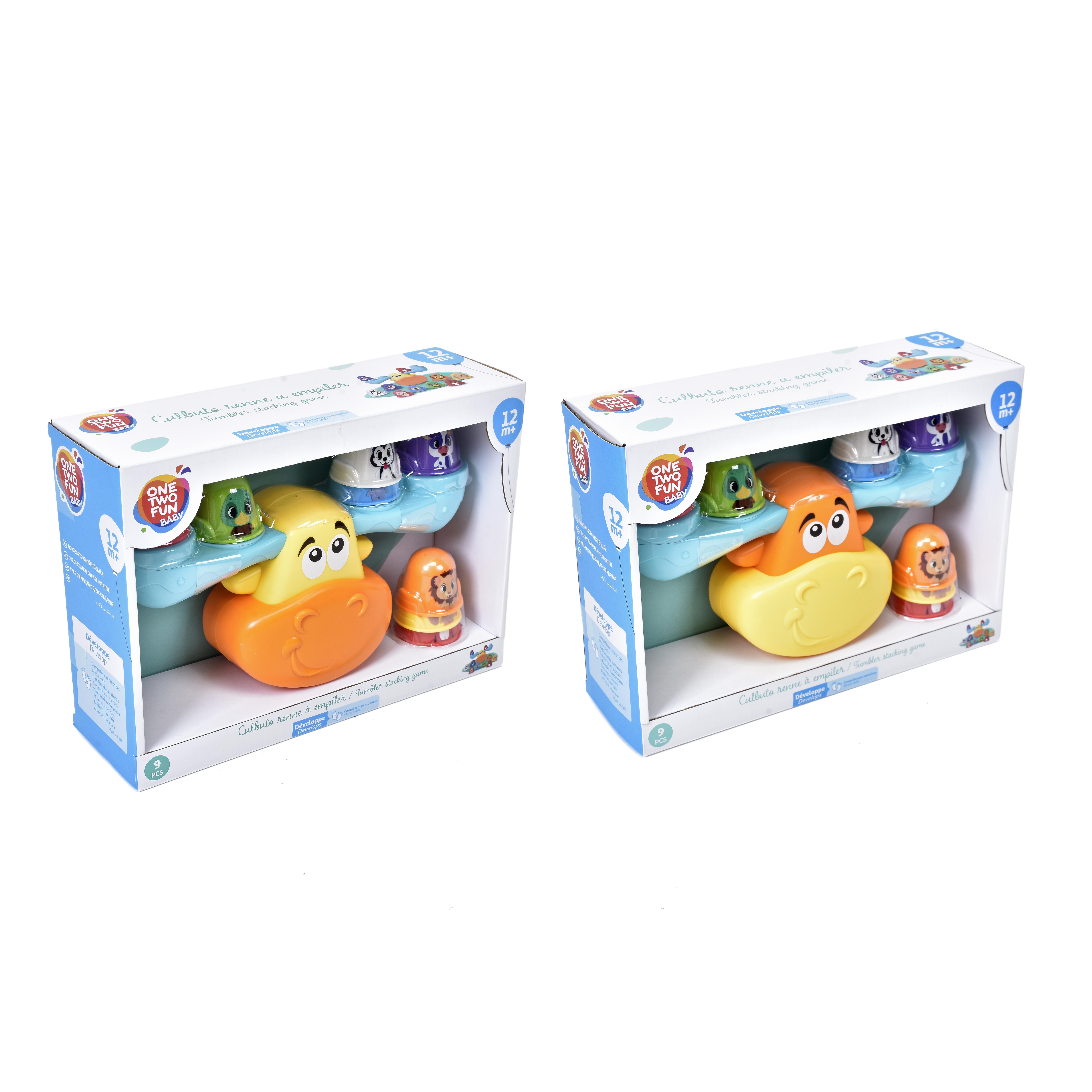 ONE TWO FUN Jeu de Balance Caribou