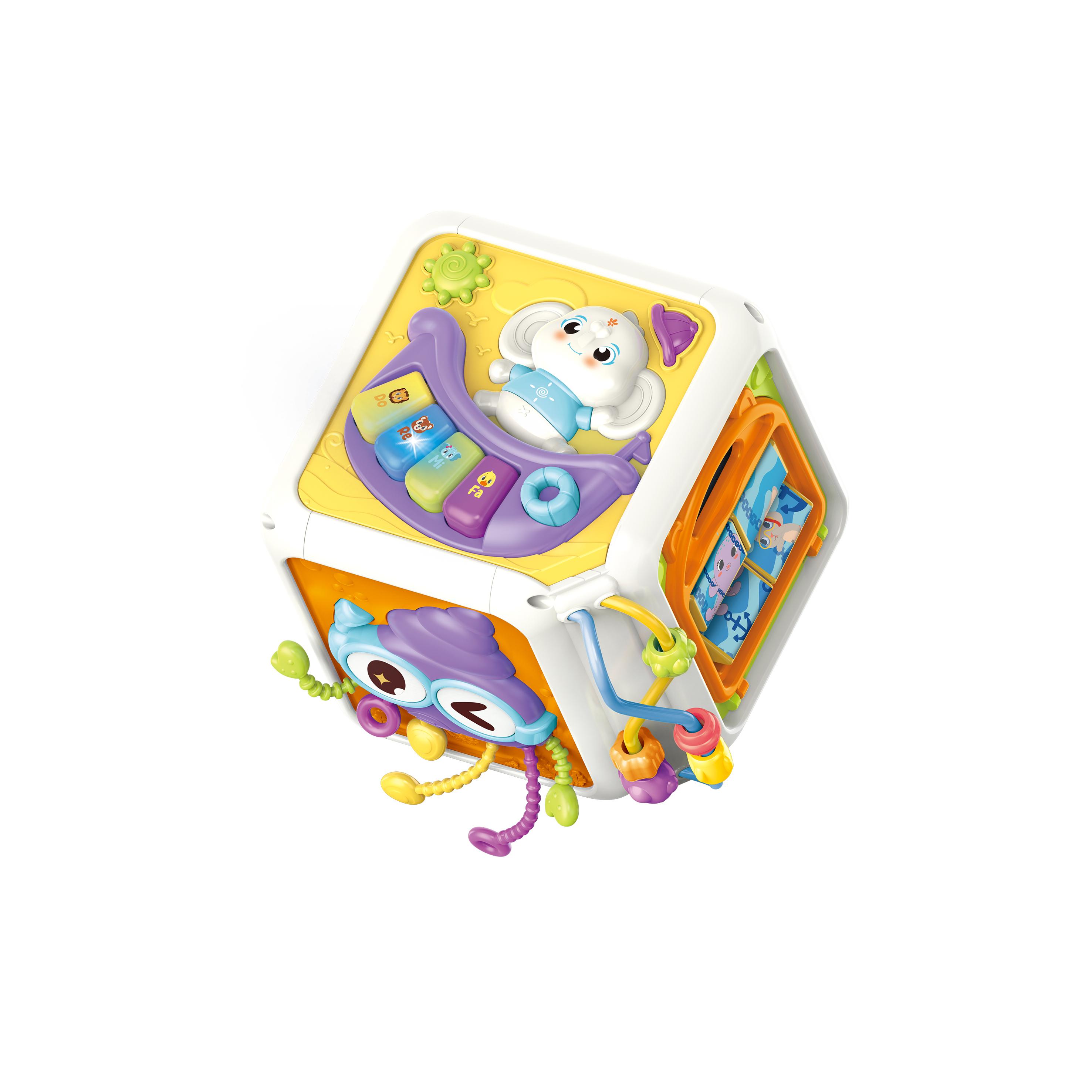 Voir la diapositive 3 : ONE TWO FUN Cube d'activité coloré