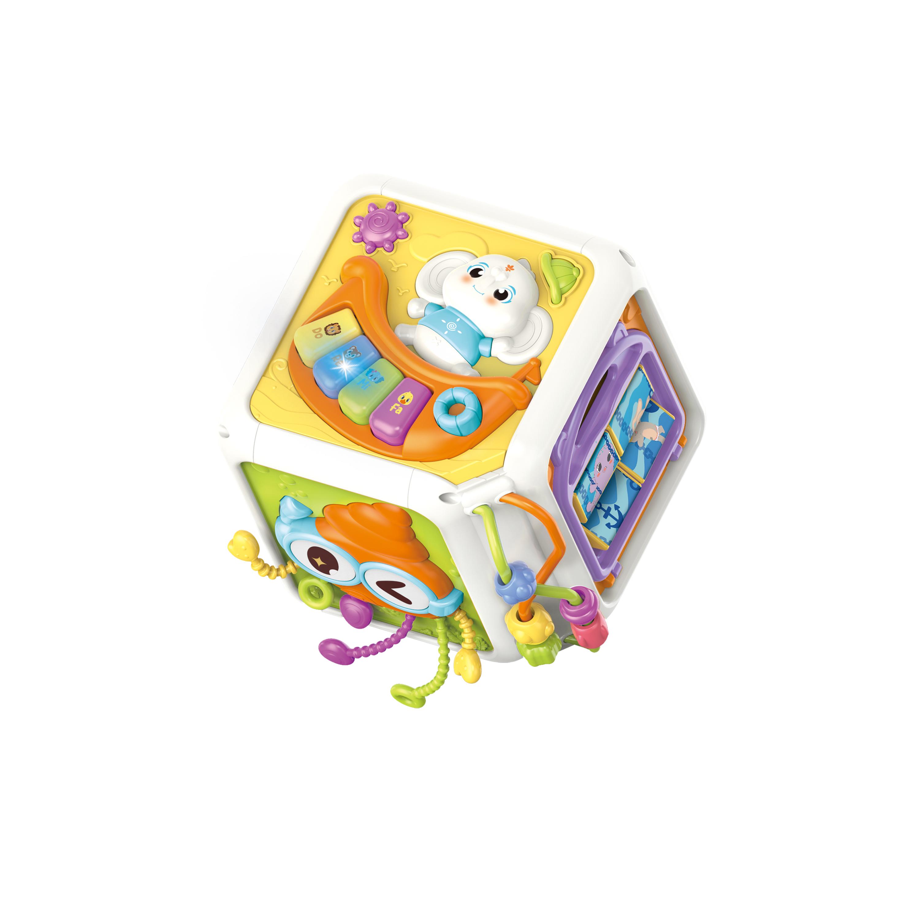 Voir la diapositive 5 : ONE TWO FUN Cube d'activité coloré