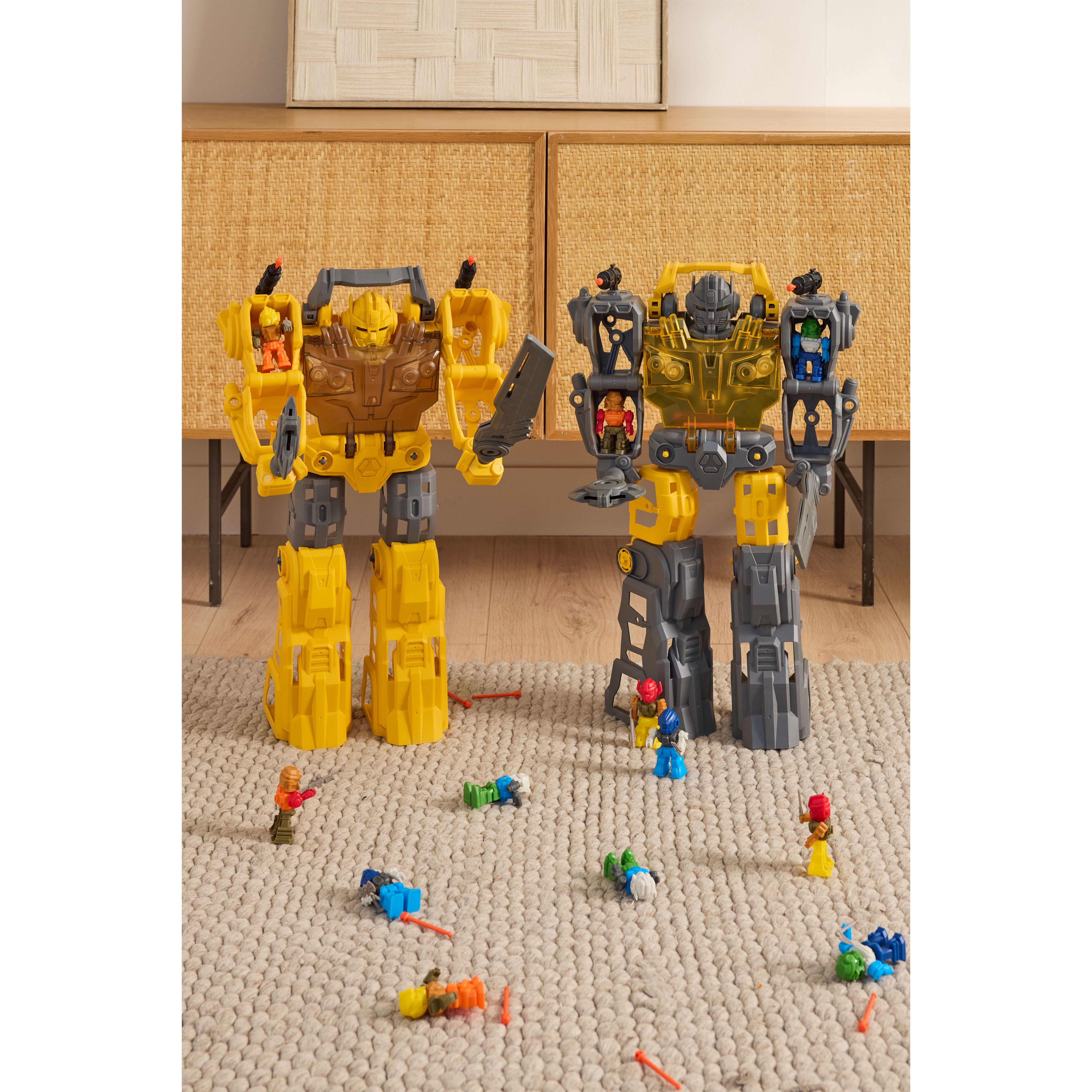 Voir la diapositive 2 : ONE TWO FUN Robot Géant avec figurine