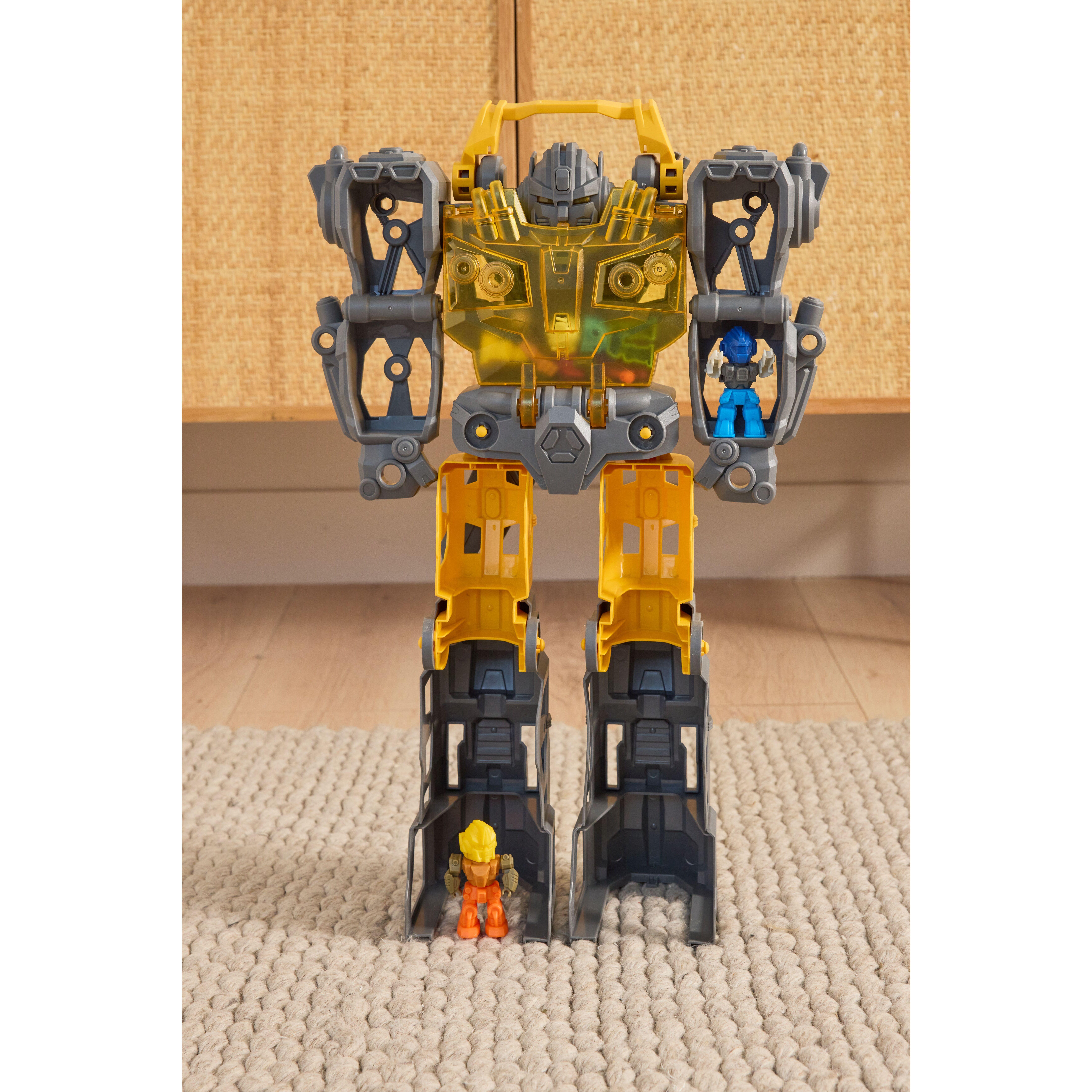 Voir la diapositive 3 : ONE TWO FUN Robot Géant avec figurine