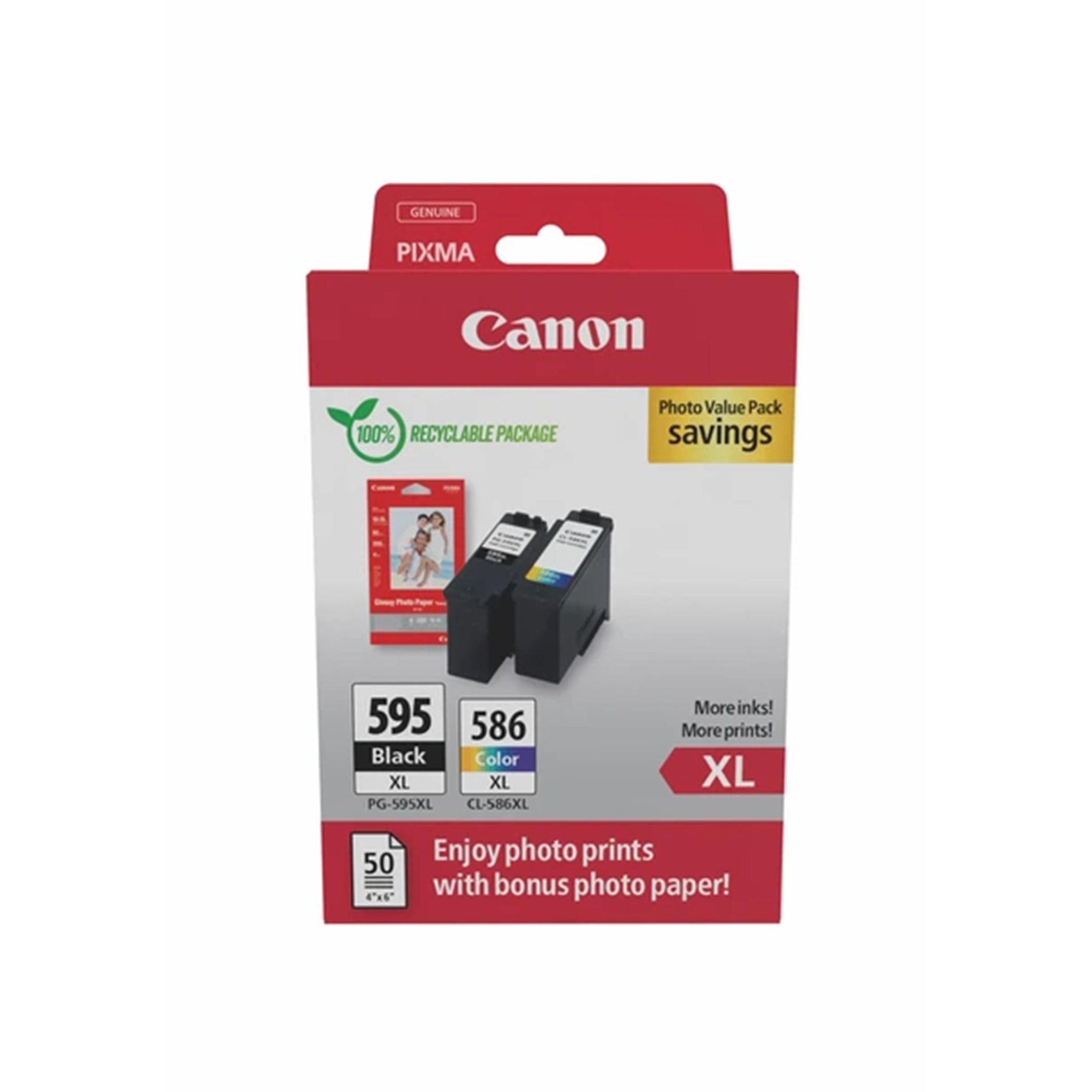 CANON Pack PG 295XL+CL 586XL