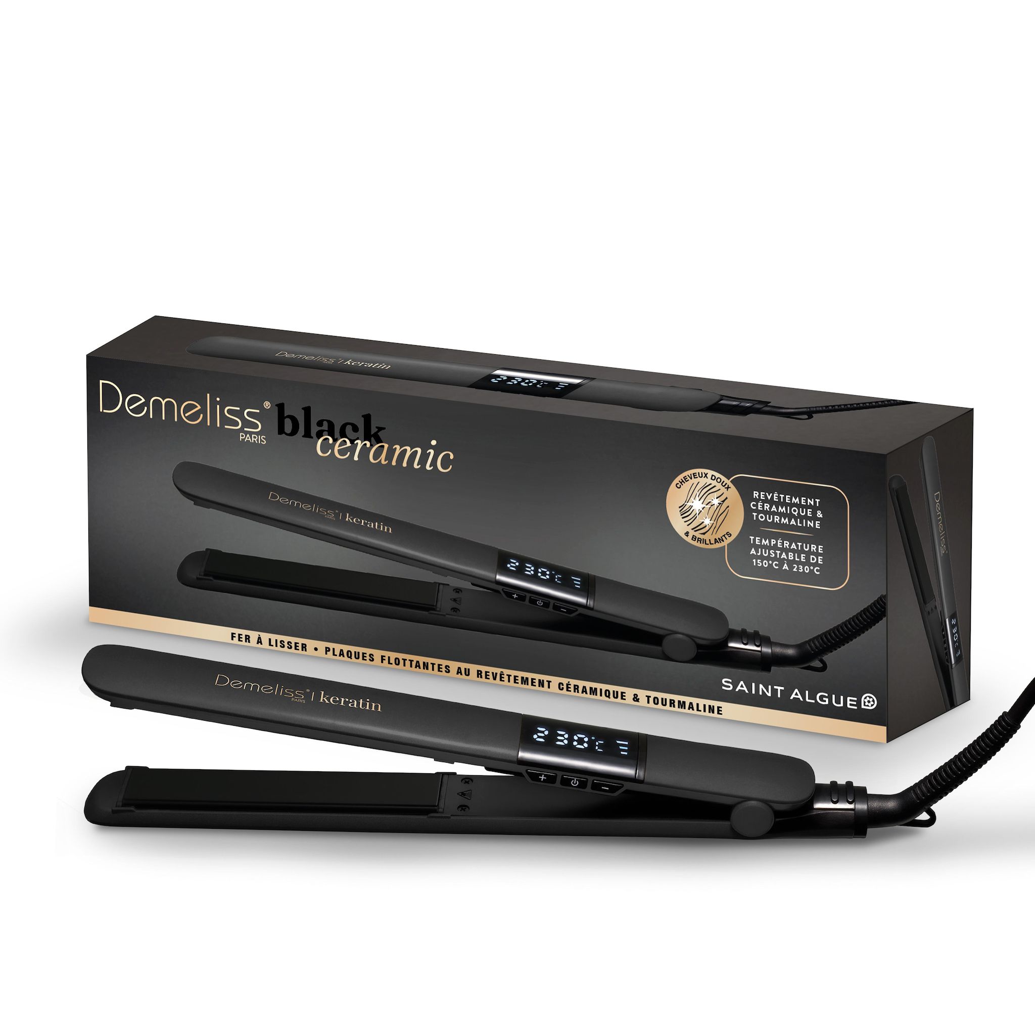 DEMELISS Lisseur 20063 - Noir