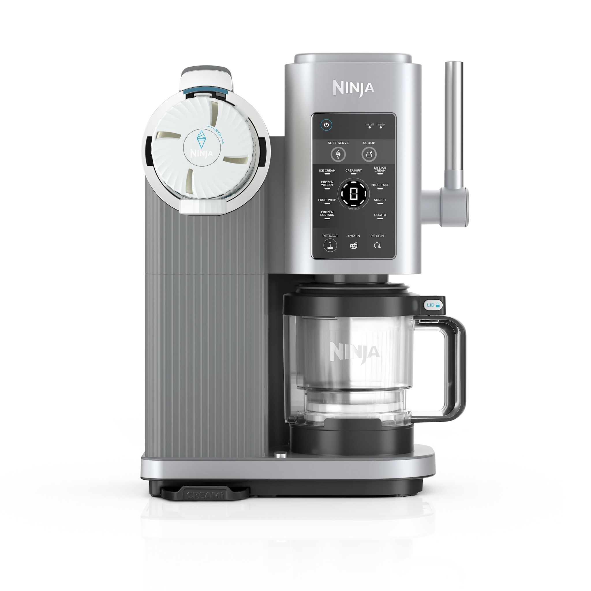 Voir la diapositive 2 : NINJA Machine à glace NC701EU - Gris