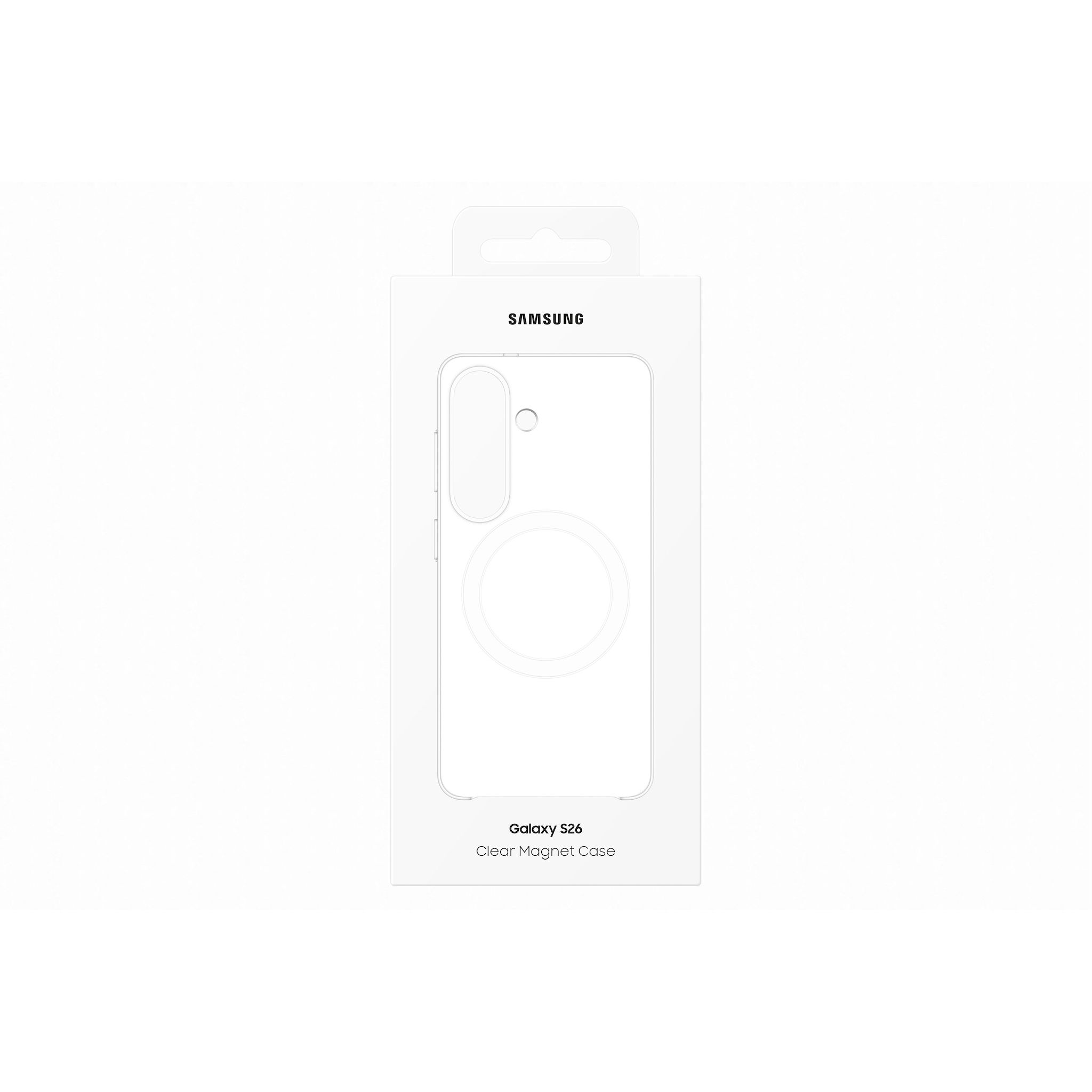 BIGBEN Coque magnétique pour Samsung Galaxy S26 - Transparent