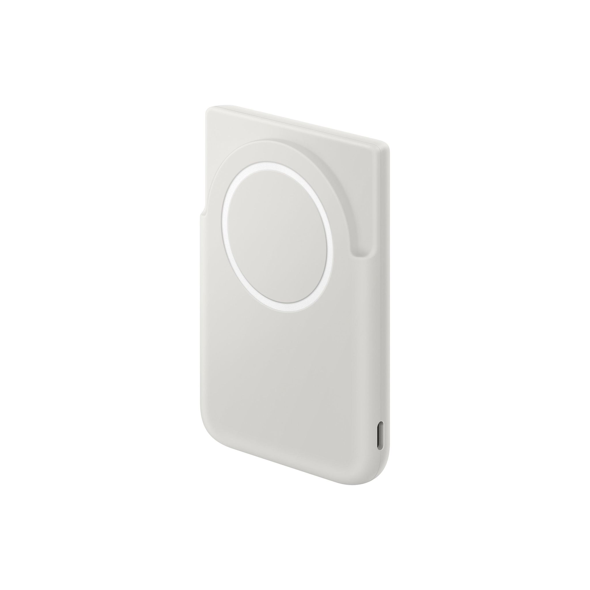 Voir la diapositive 3 : SAMSUNG Batterie Externe 5000mAh magnétique - Blanc