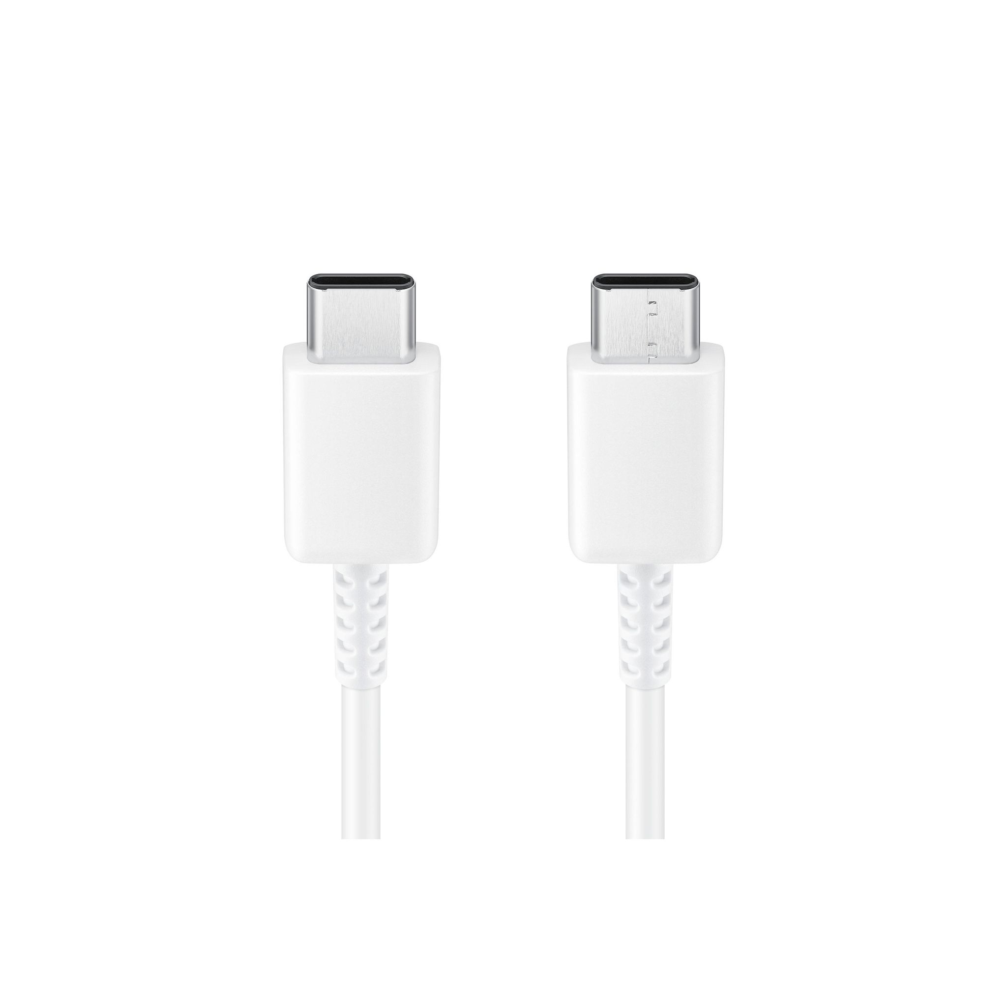 Voir la diapositive 2 : SAMSUNG Câble USB C / USB C 60W - Blanc