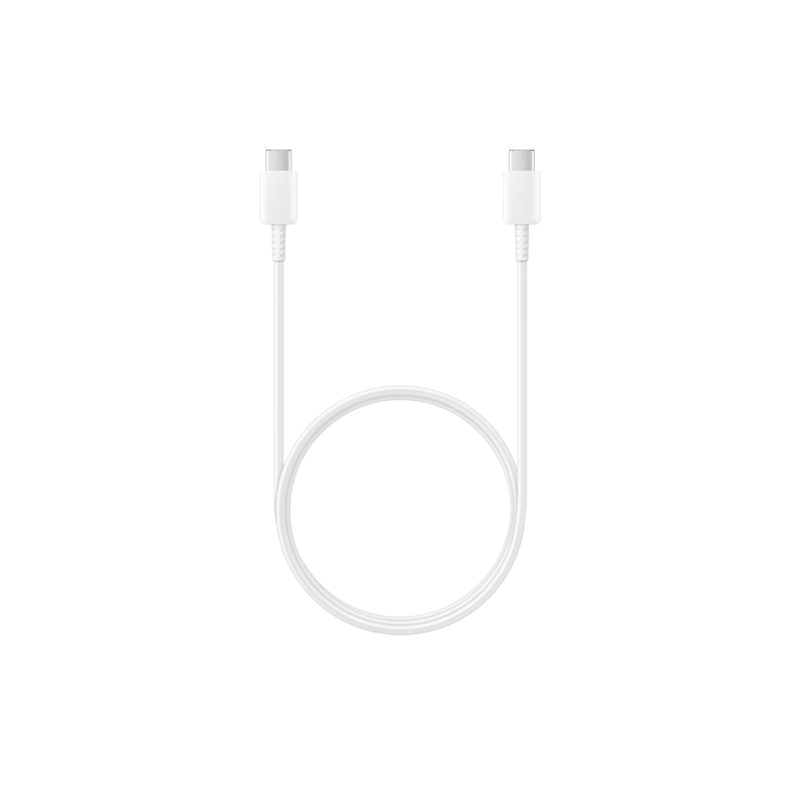 Voir la diapositive 3 : SAMSUNG Câble USB C / USB C 60W - Blanc
